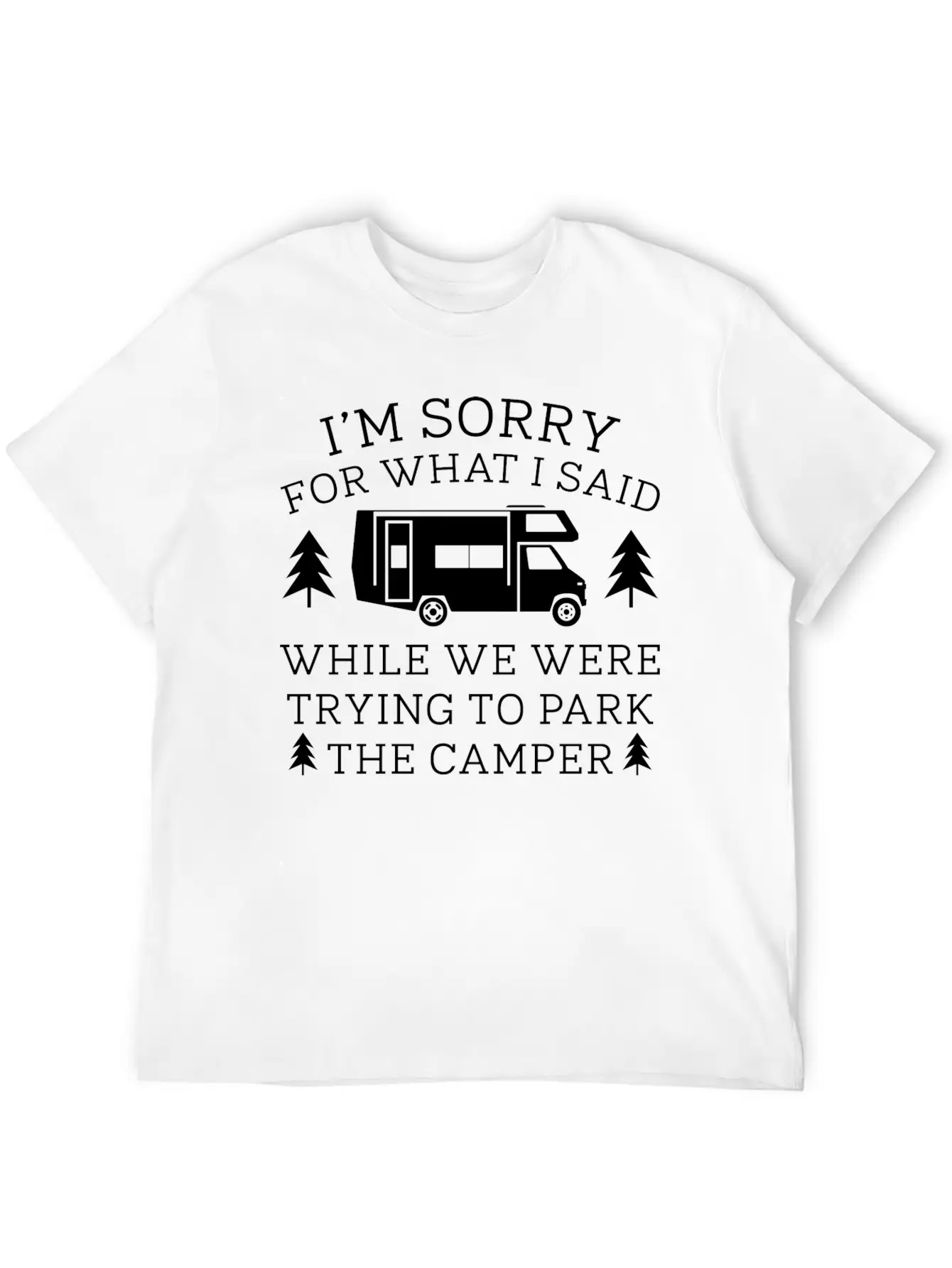 Park The Camper Unisex Casual T-Shirt – Clean Design For Daily Comfort