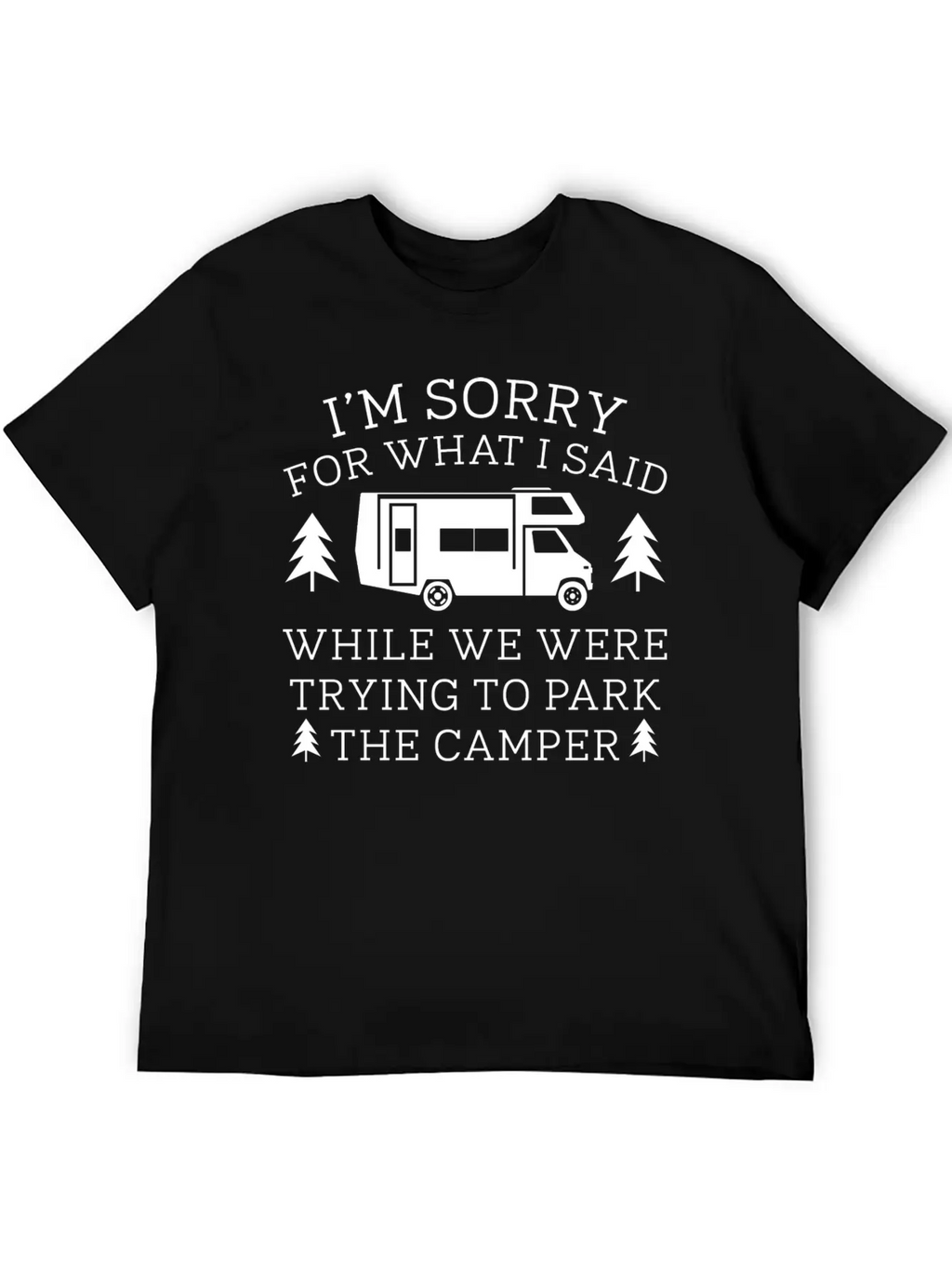 Park The Camper Unisex Casual T-Shirt – Clean Design For Daily Comfort