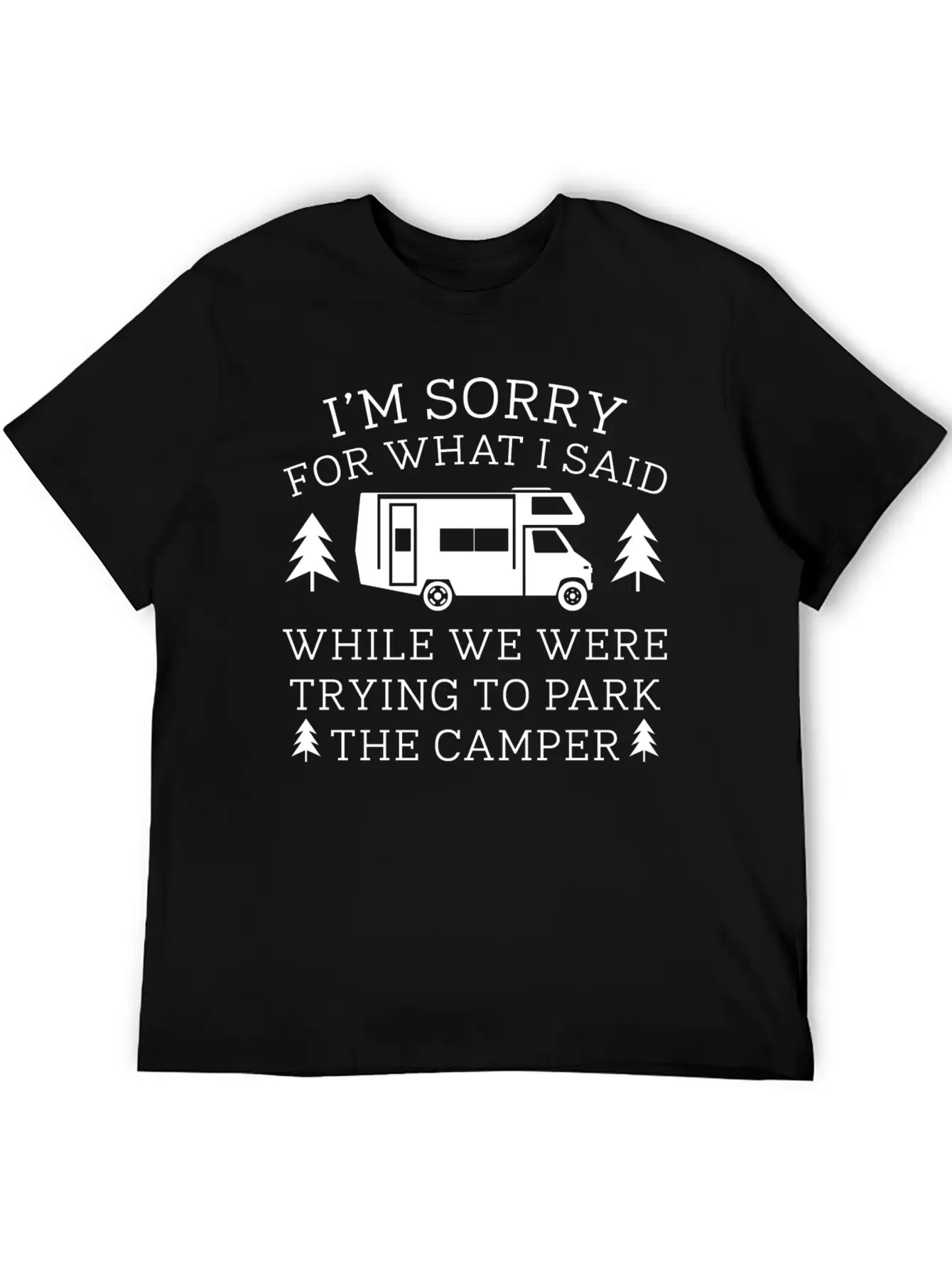 Park The Camper Unisex Casual T-Shirt – Clean Design For Daily Comfort