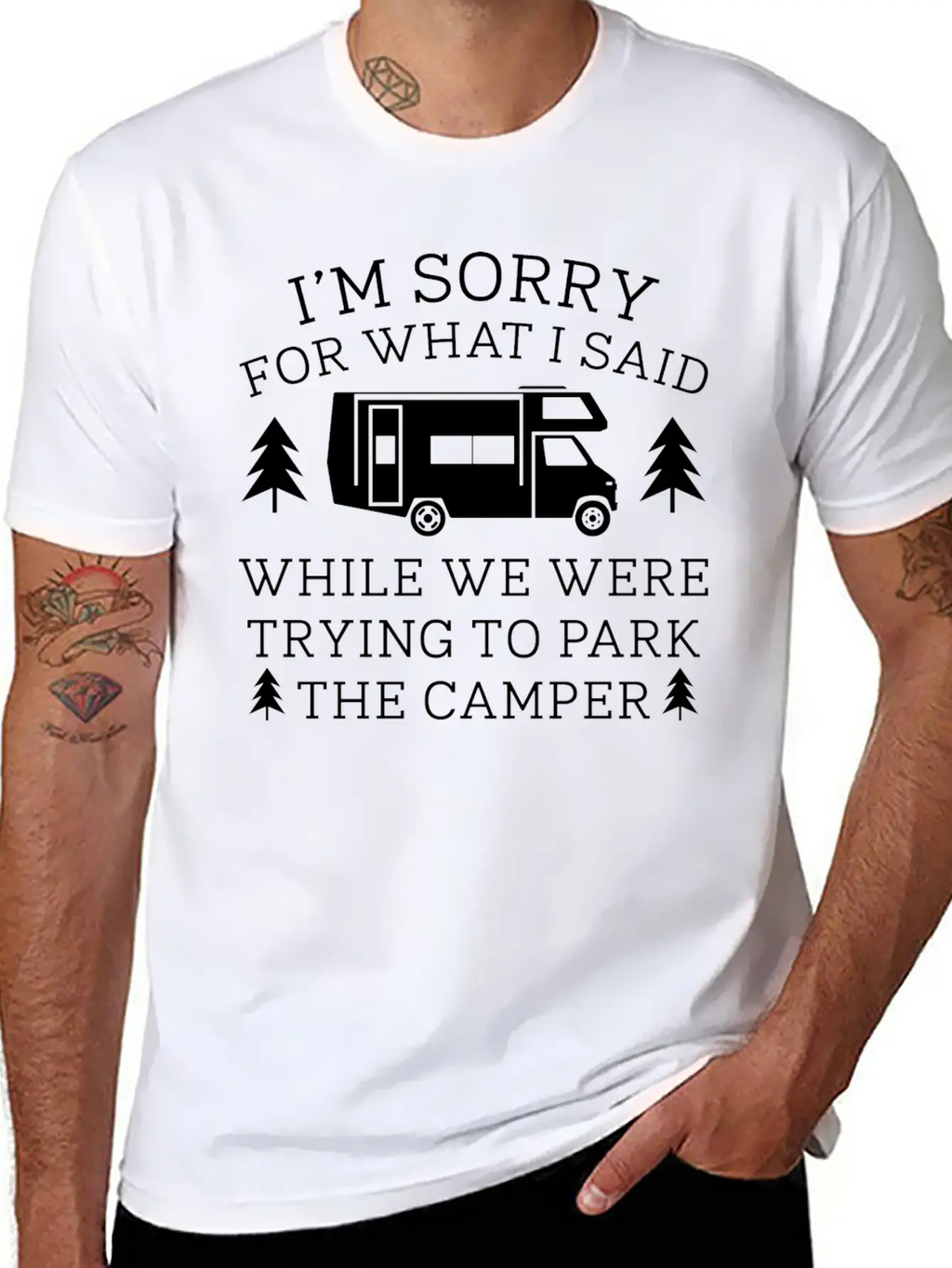 Park The Camper Unisex Casual T-Shirt – Clean Design For Daily Comfort