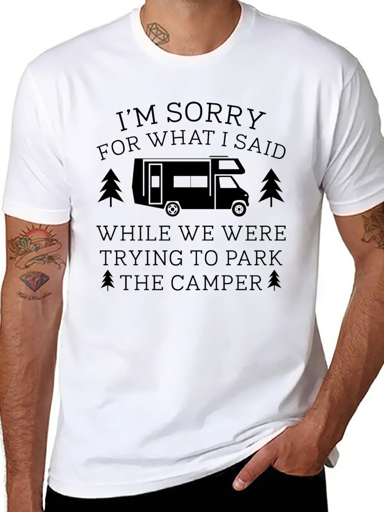 Park The Camper Unisex Casual T-Shirt – Clean Design For Daily Comfort