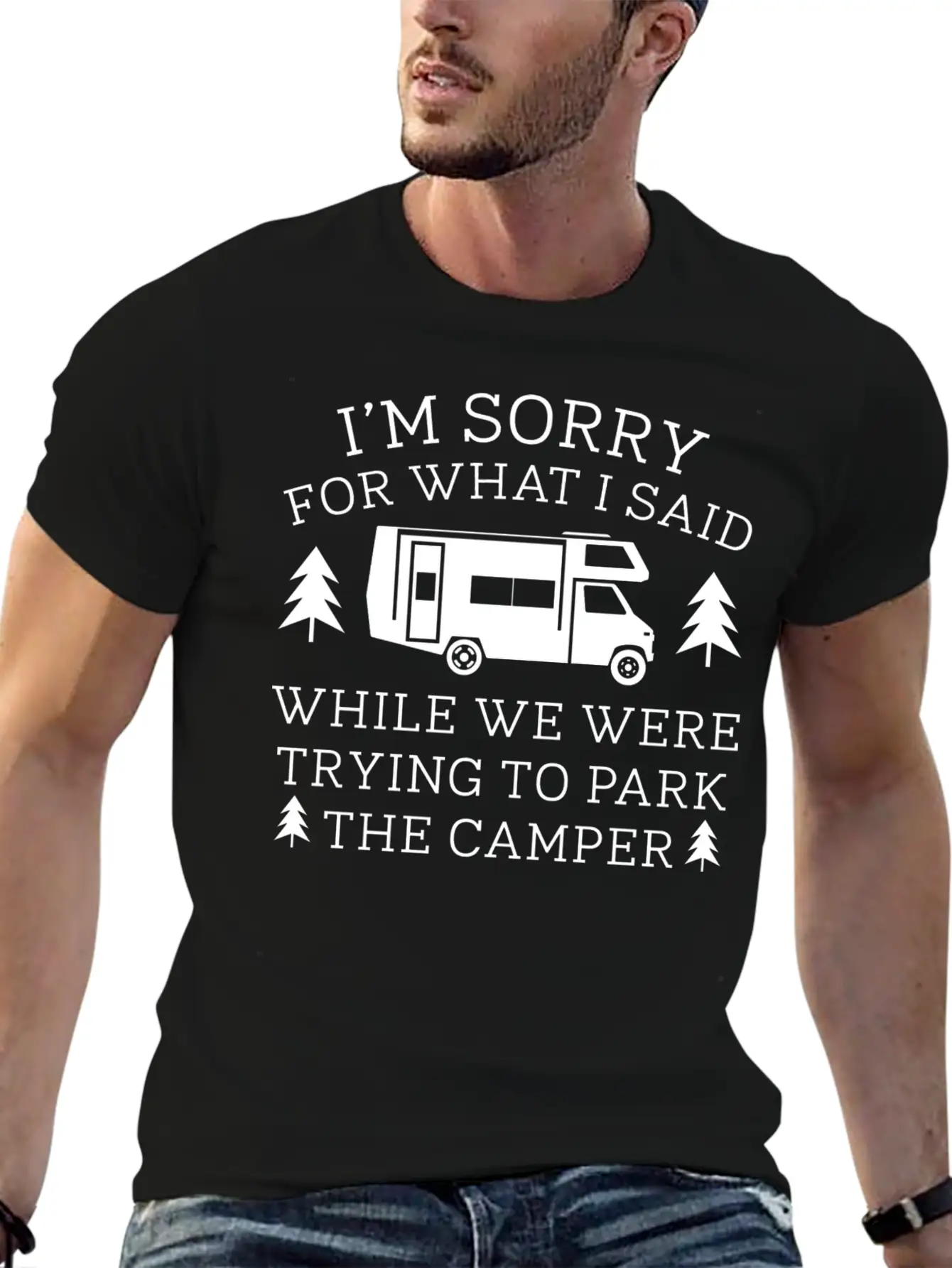 Park The Camper Unisex Casual T-Shirt – Clean Design For Daily Comfort