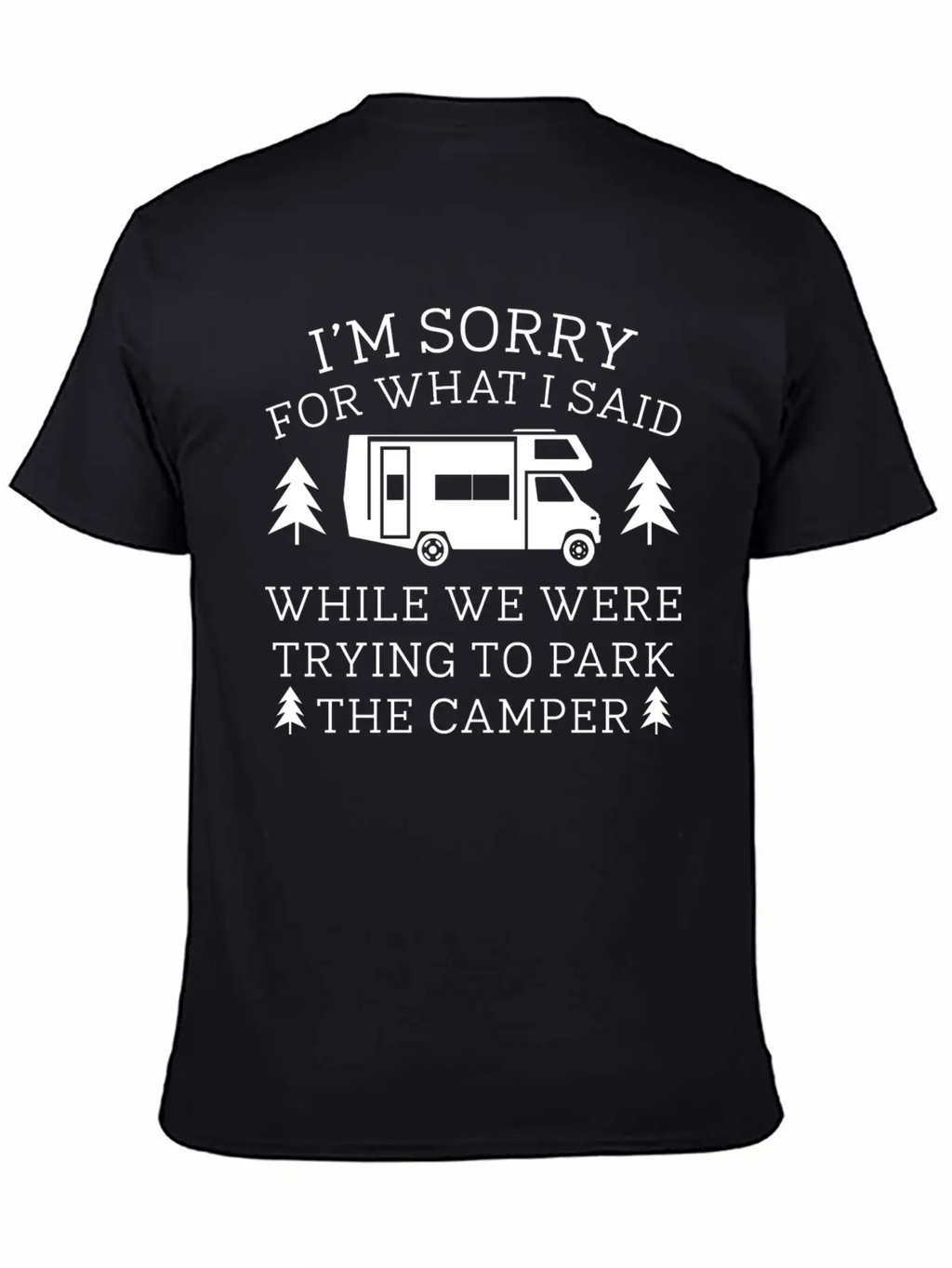 Park The Camper Unisex Casual T-Shirt – Clean Design For Daily Comfort