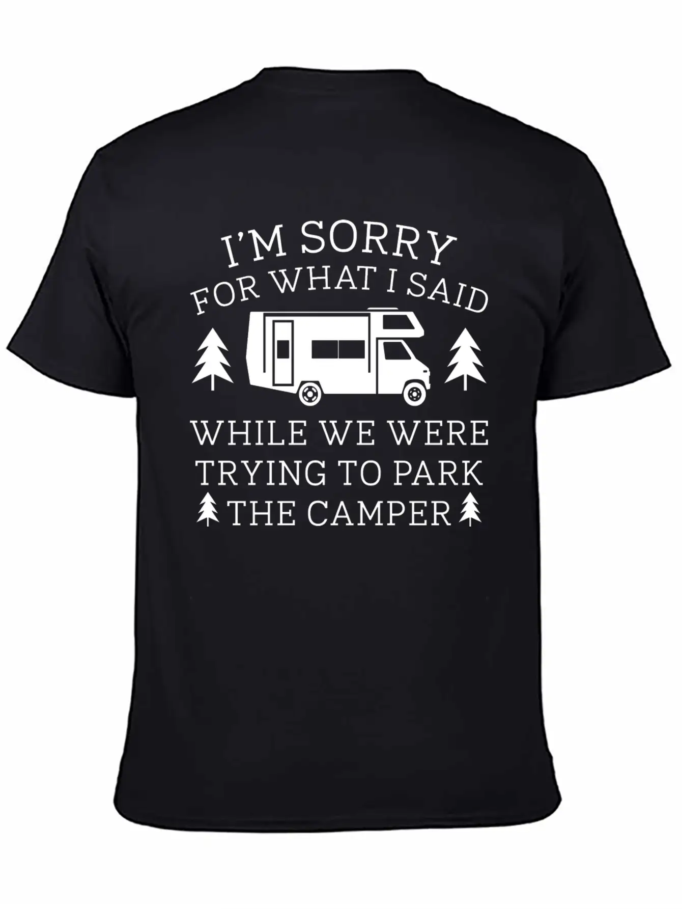 Park The Camper Unisex Casual T-Shirt – Clean Design For Daily Comfort