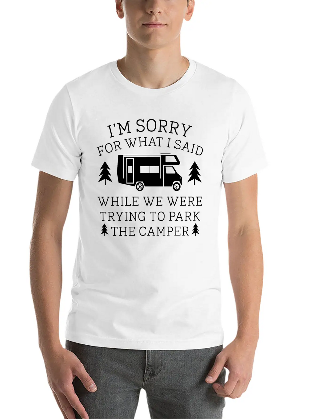 Park The Camper Unisex Casual T-Shirt – Clean Design For Daily Comfort