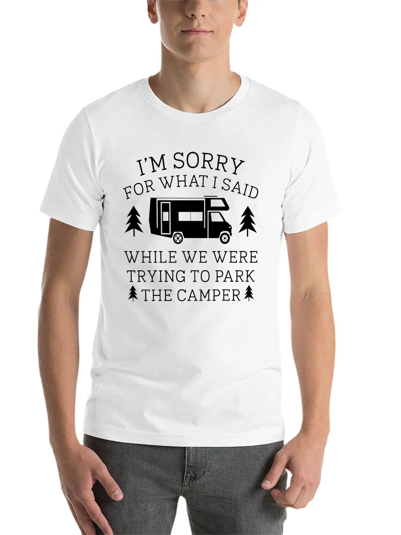 Park The Camper Unisex Casual T-Shirt – Clean Design For Daily Comfort