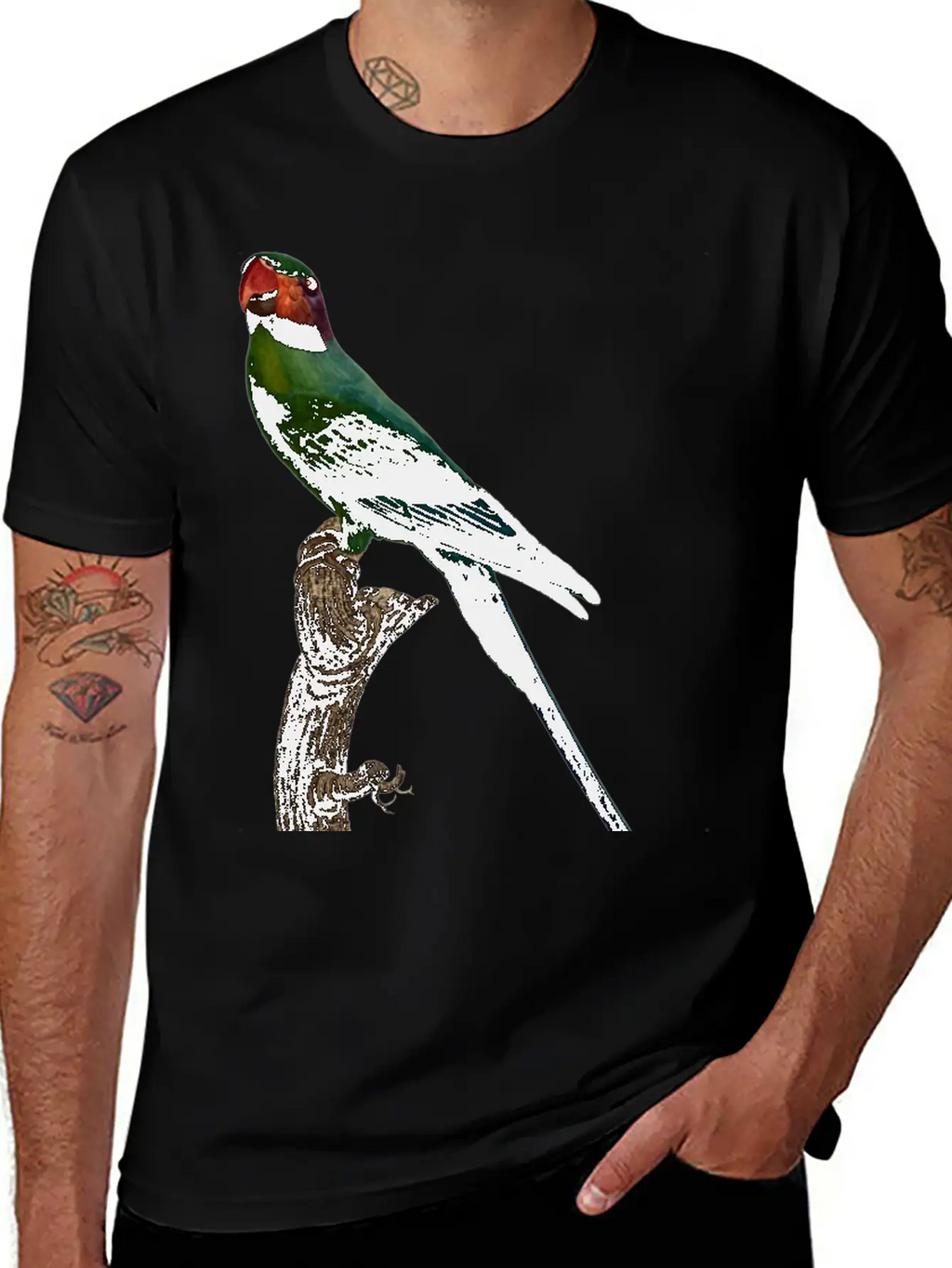 Parrot 7 Unisex Short Sleeve Soft Cotton T-Shirt – Casual Everyday Wear