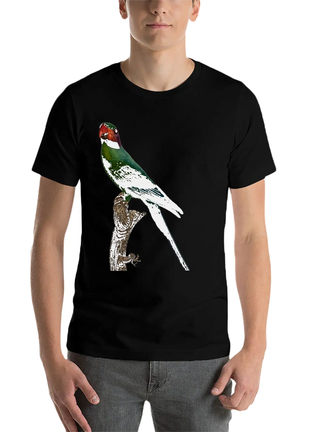 Parrot 7 Unisex Short Sleeve Soft Cotton T-Shirt – Casual Everyday Wear