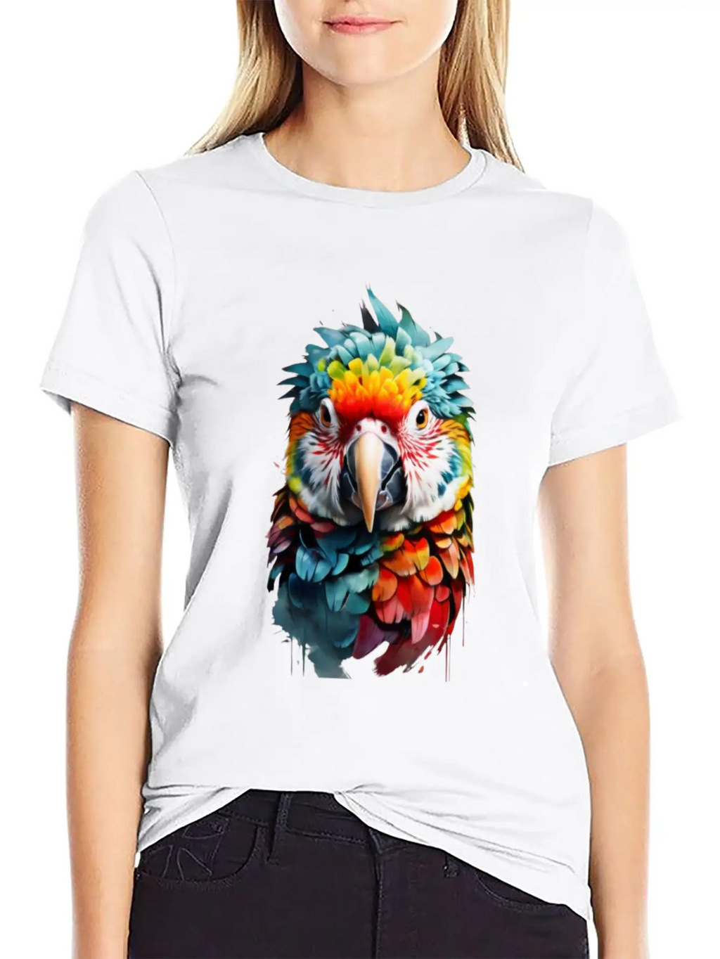 Parrot Cockatoo, Macaw, Budgie Classic Fit Graphic Tee For Daily Comfort – Unisex Cotton Shirt