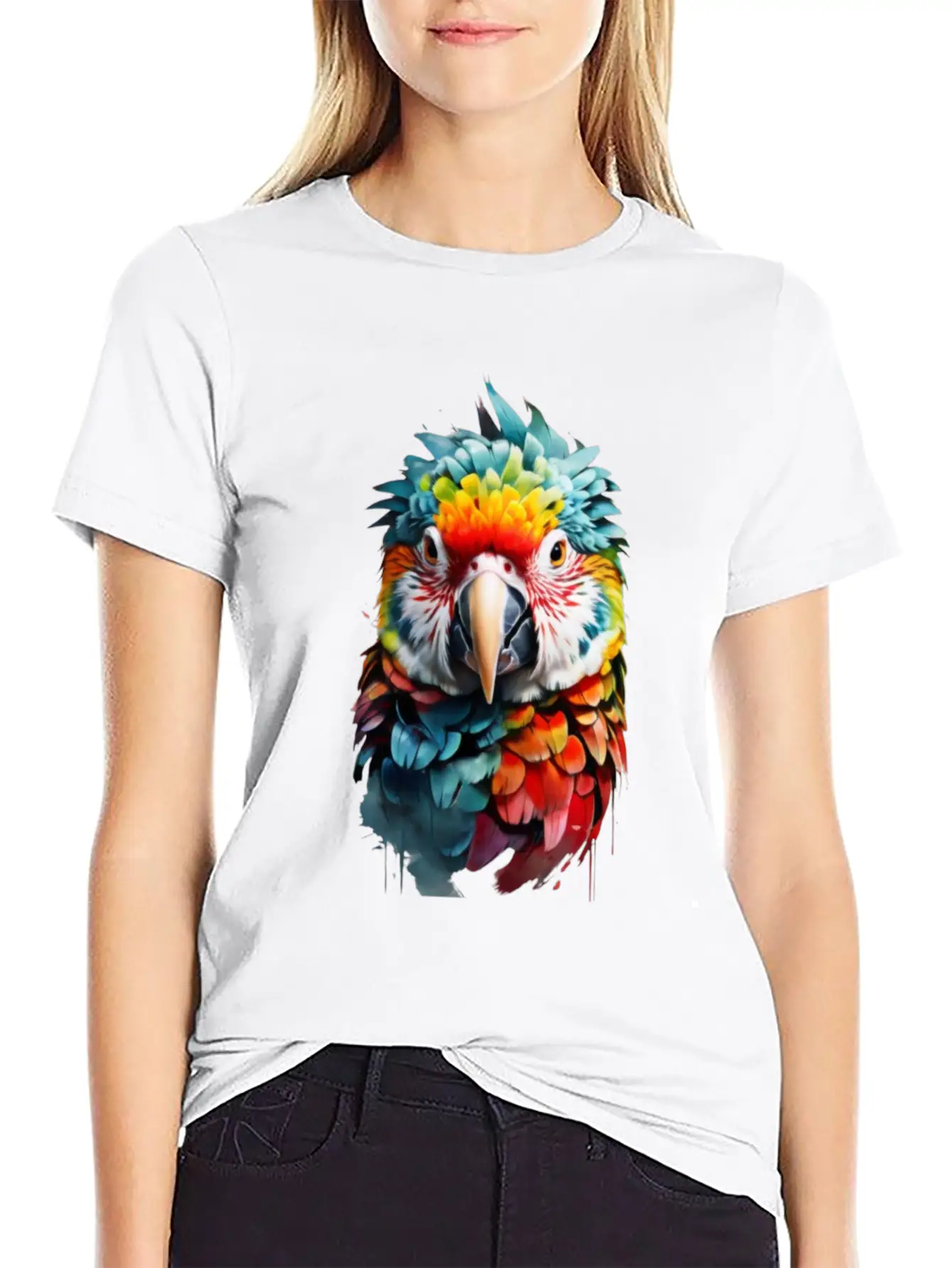 Parrot Cockatoo, Macaw, Budgie Classic Fit Graphic Tee For Daily Comfort – Unisex Cotton Shirt