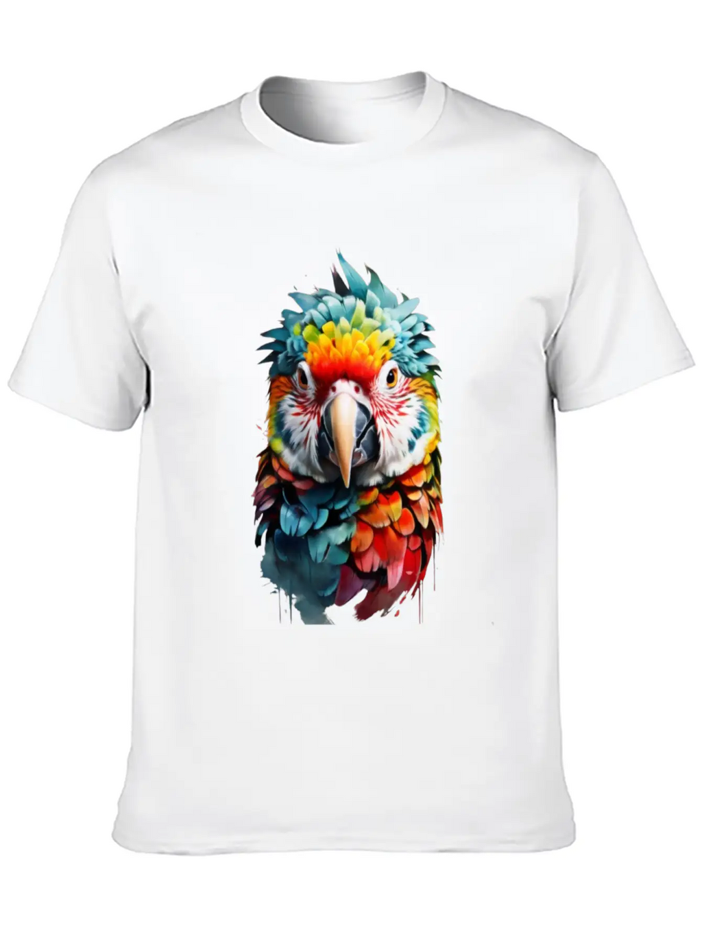 Parrot Cockatoo, Macaw, Budgie Classic Fit Graphic Tee For Daily Comfort – Unisex Cotton Shirt