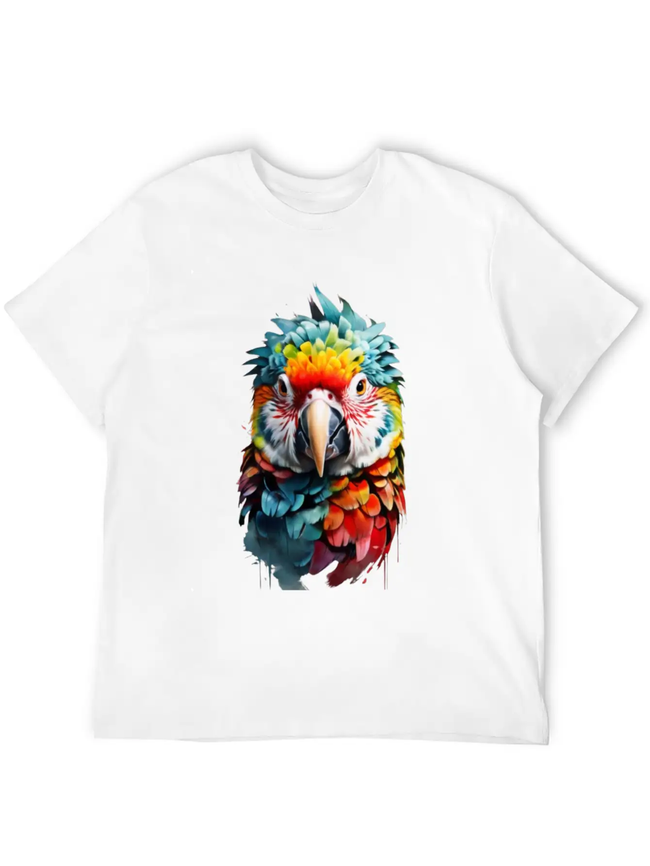 Parrot Cockatoo, Macaw, Budgie Classic Fit Graphic Tee For Daily Comfort – Unisex Cotton Shirt
