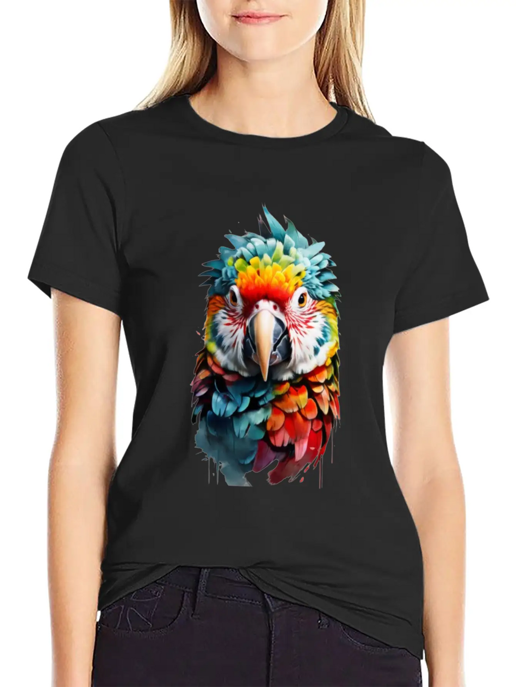 Parrot Cockatoo, Macaw, Budgie Classic Fit Graphic Tee For Daily Comfort – Unisex Cotton Shirt