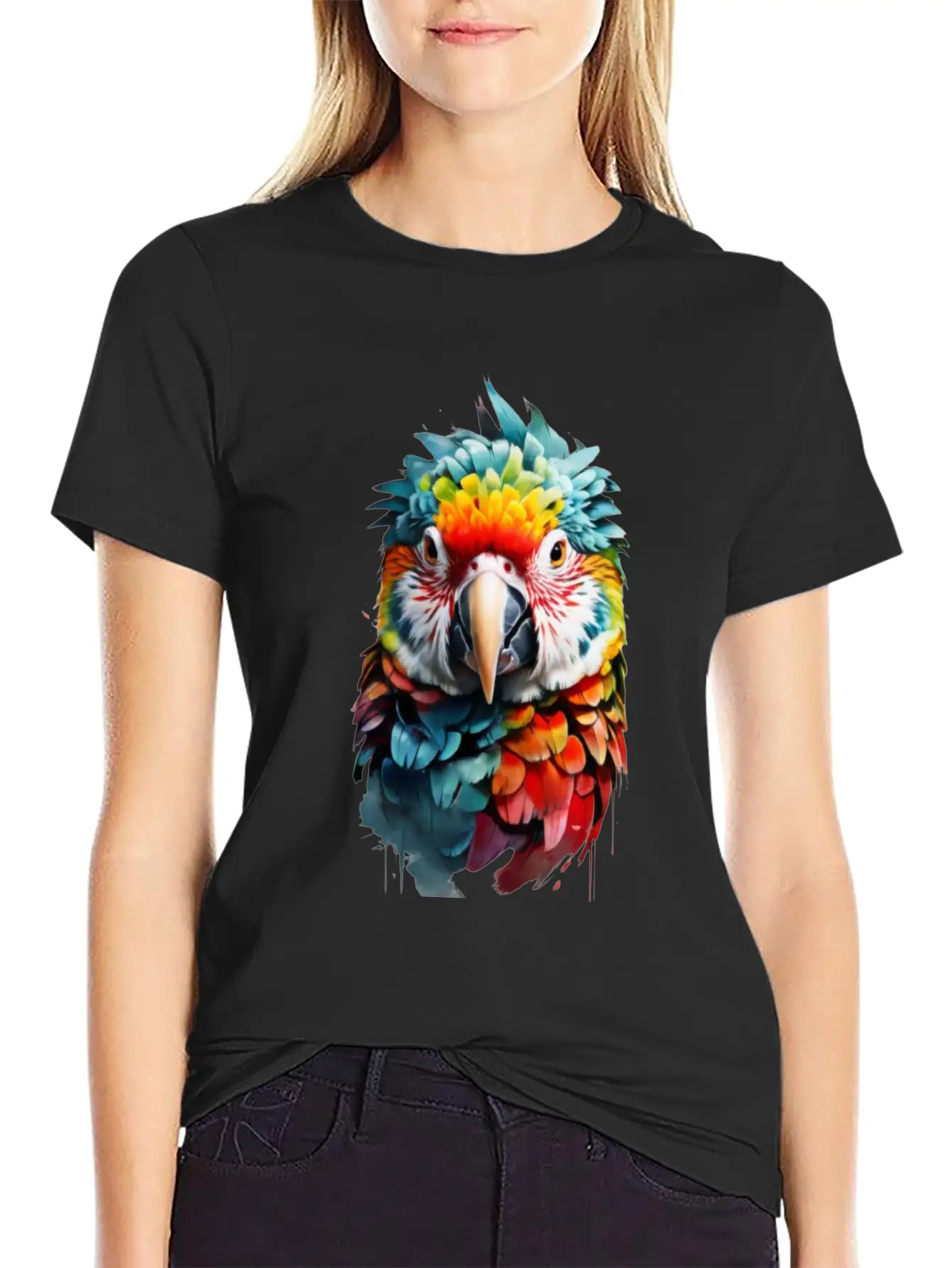 Parrot Cockatoo, Macaw, Budgie Classic Fit Graphic Tee For Daily Comfort – Unisex Cotton Shirt
