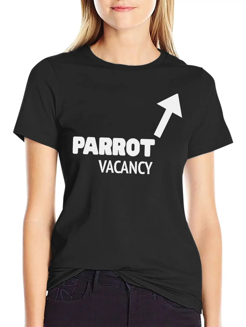 Parrot Vacancy - Pirate Unisex Casual T-Shirt – Clean Design For Daily Comfort