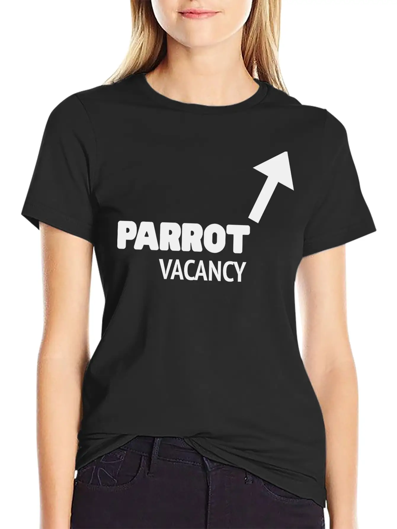 Parrot Vacancy - Pirate Unisex Casual T-Shirt – Clean Design For Daily Comfort