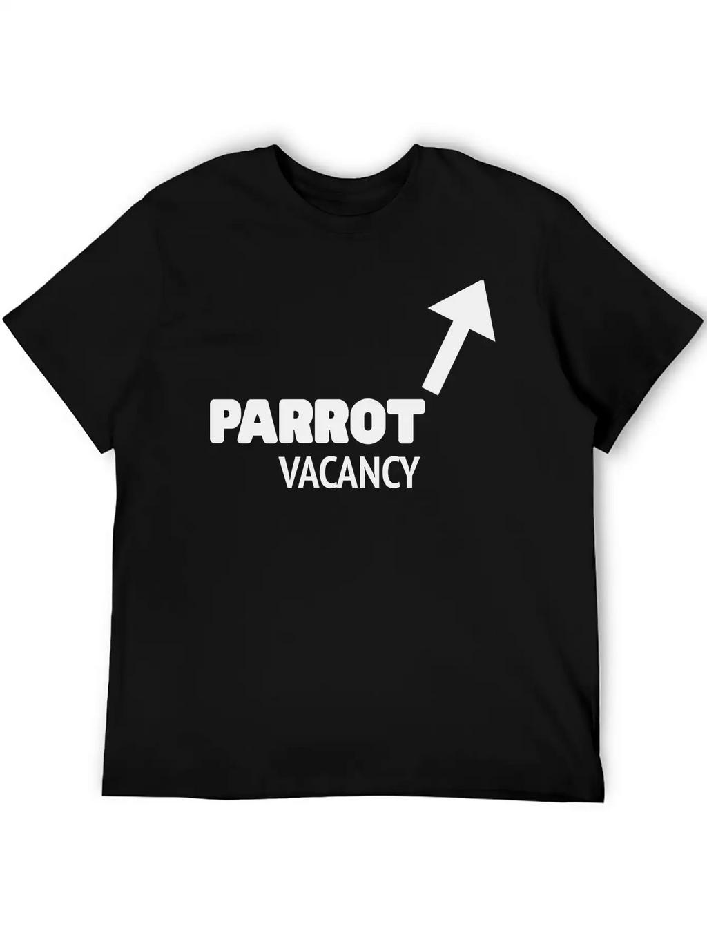 Parrot Vacancy - Pirate Unisex Casual T-Shirt – Clean Design For Daily Comfort