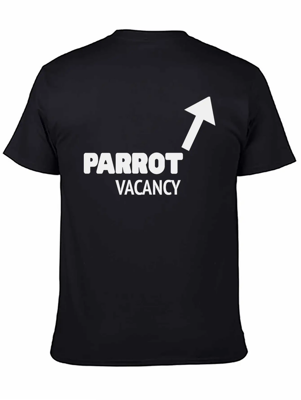 Parrot Vacancy - Pirate Unisex Casual T-Shirt – Clean Design For Daily Comfort