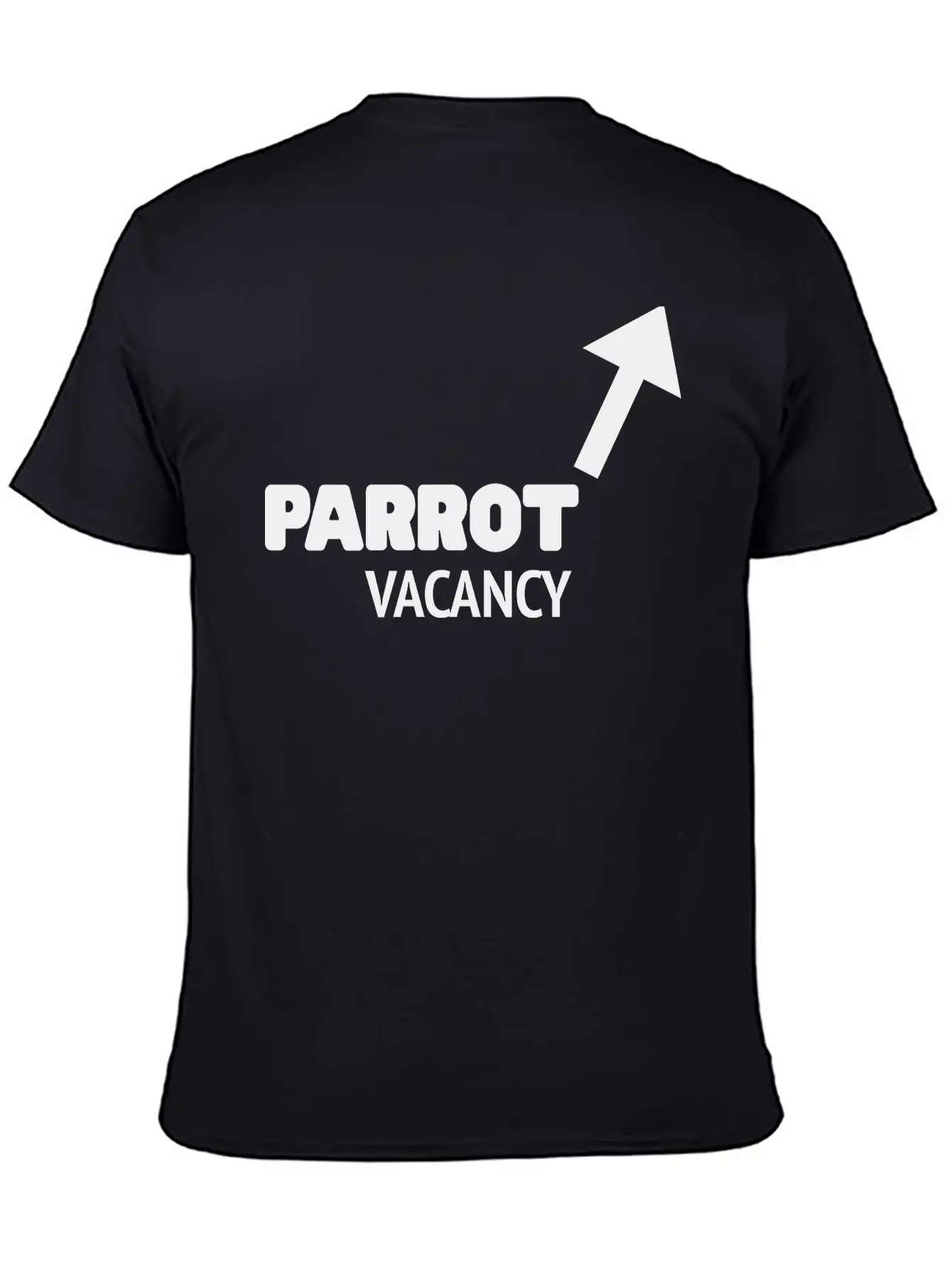 Parrot Vacancy - Pirate Unisex Casual T-Shirt – Clean Design For Daily Comfort
