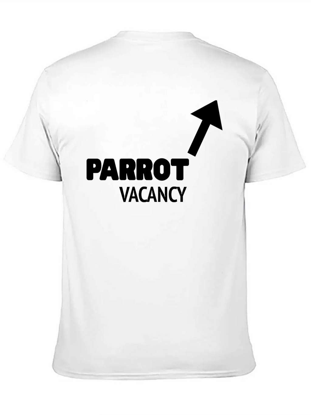 Parrot Vacancy - Pirate Unisex Casual T-Shirt – Clean Design For Daily Comfort