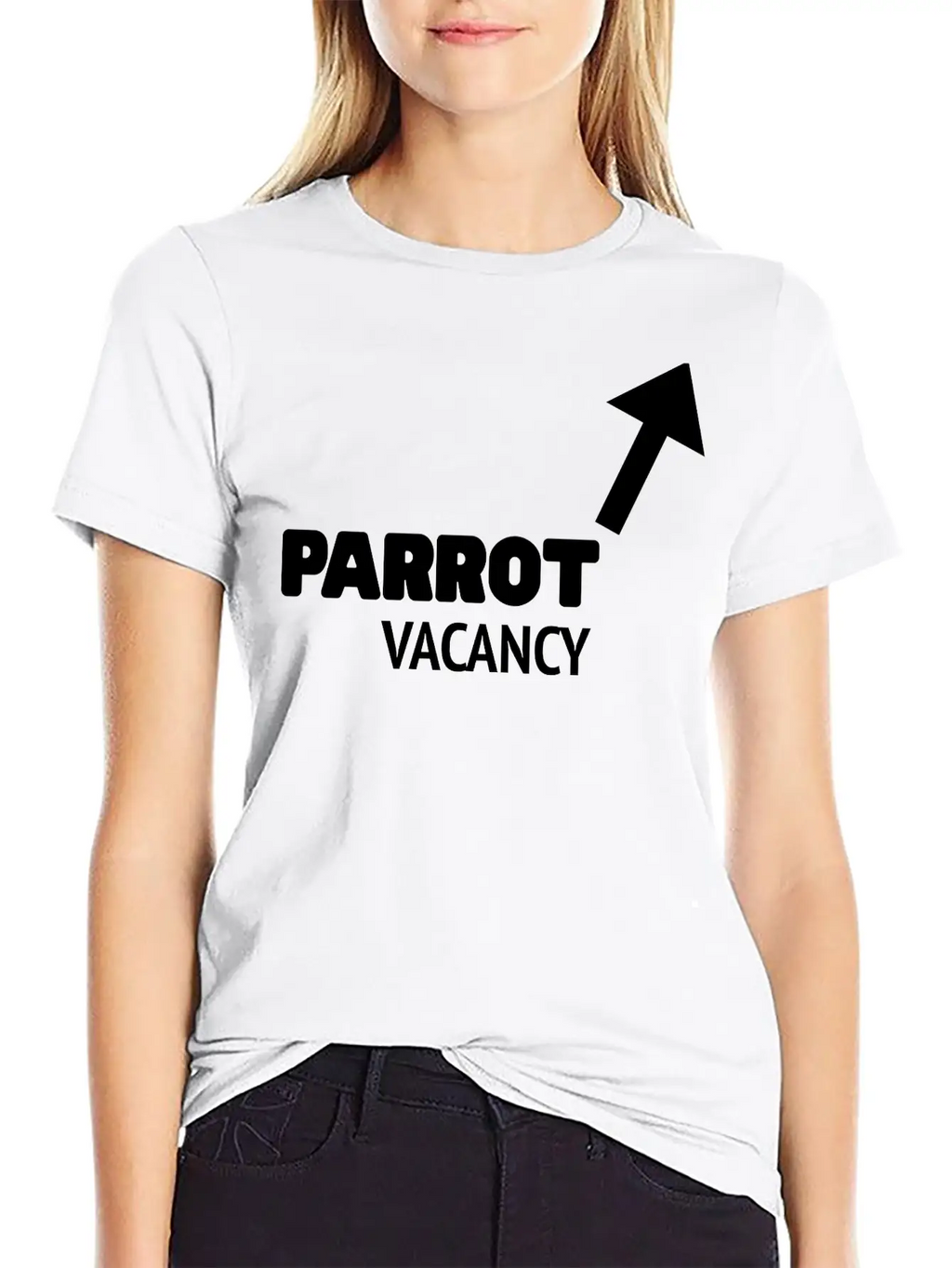 Parrot Vacancy - Pirate Unisex Casual T-Shirt – Clean Design For Daily Comfort