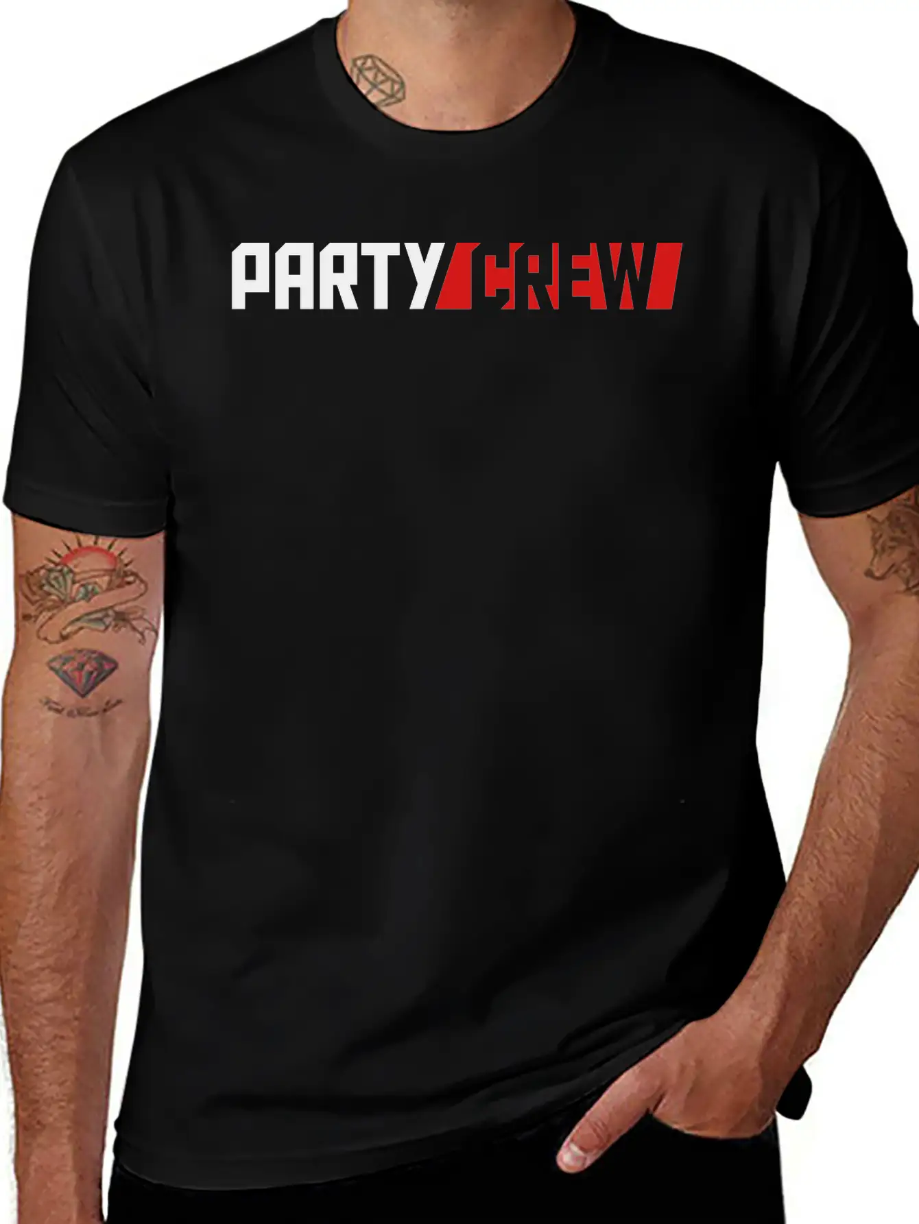 Party Crew Friends Team Crew Club Design Dance Fas Essential Cotton Tee For Daily Outfits – Unisex Style