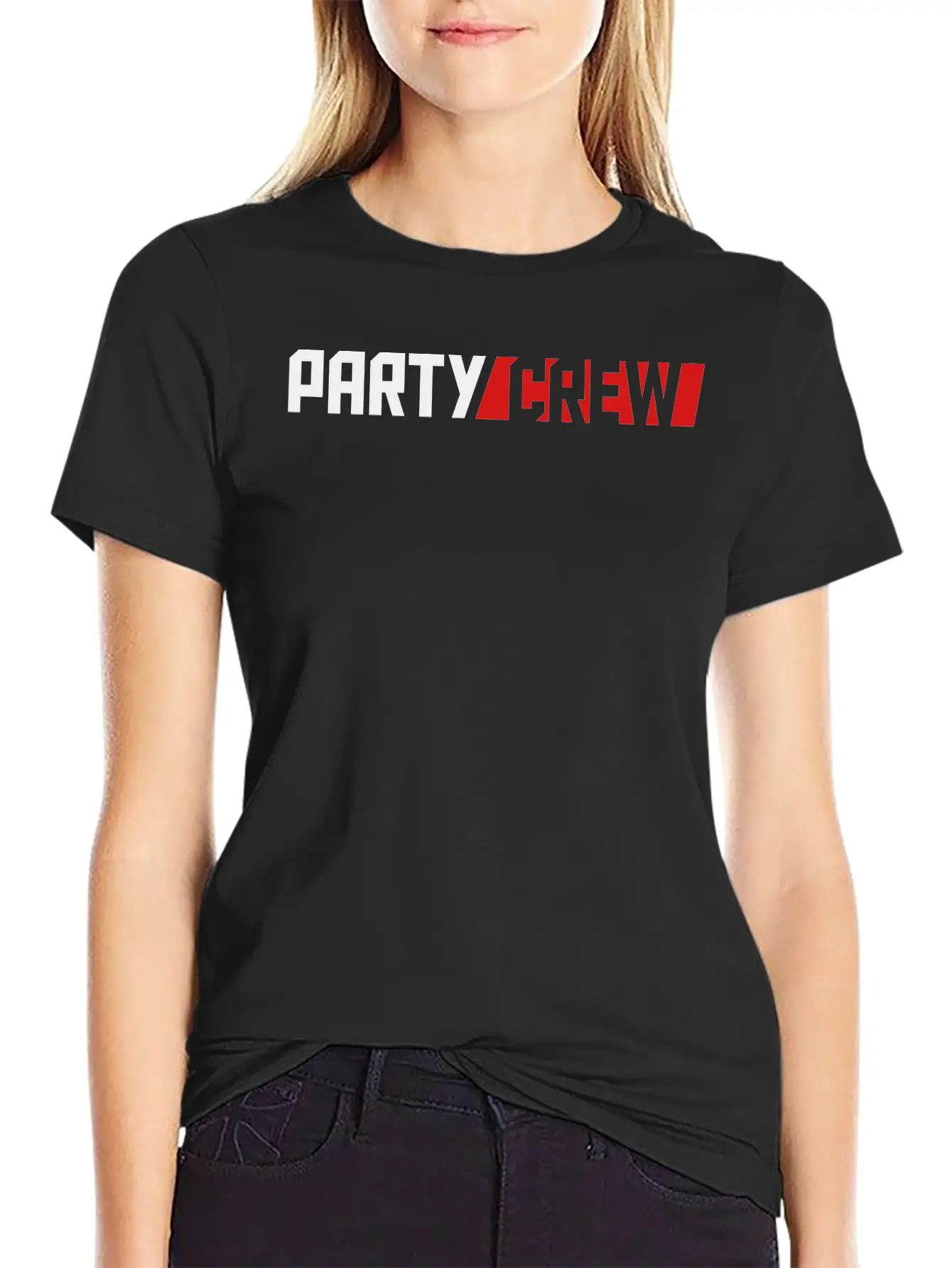 Party Crew Friends Team Crew Club Design Dance Fas Essential Cotton Tee For Daily Outfits – Unisex Style