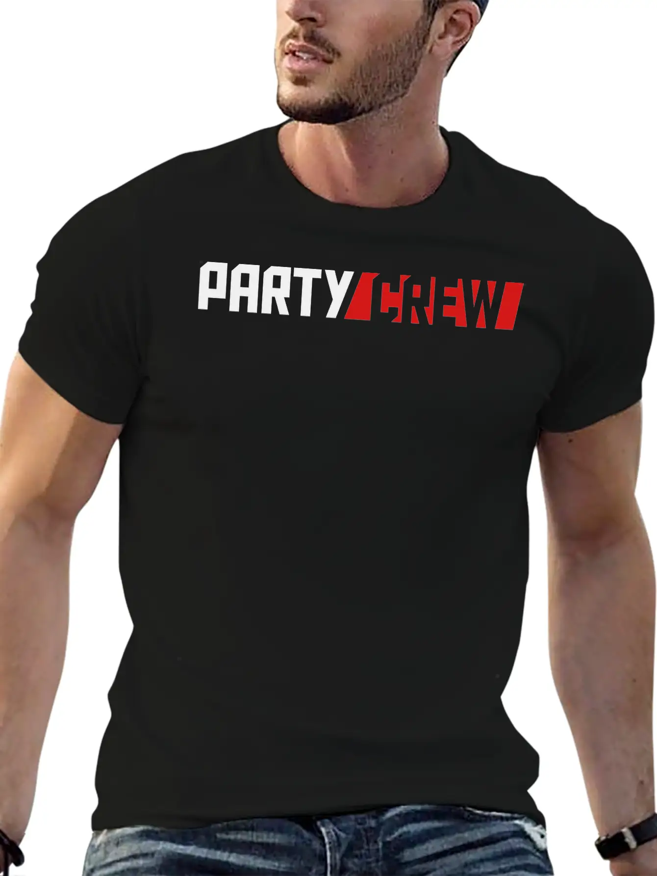 Party Crew Friends Team Crew Club Design Dance Fas Essential Cotton Tee For Daily Outfits – Unisex Style