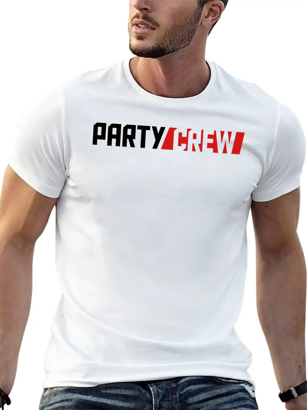 Party Crew Friends Team Crew Club Design Dance Fas Essential Cotton Tee For Daily Outfits – Unisex Style