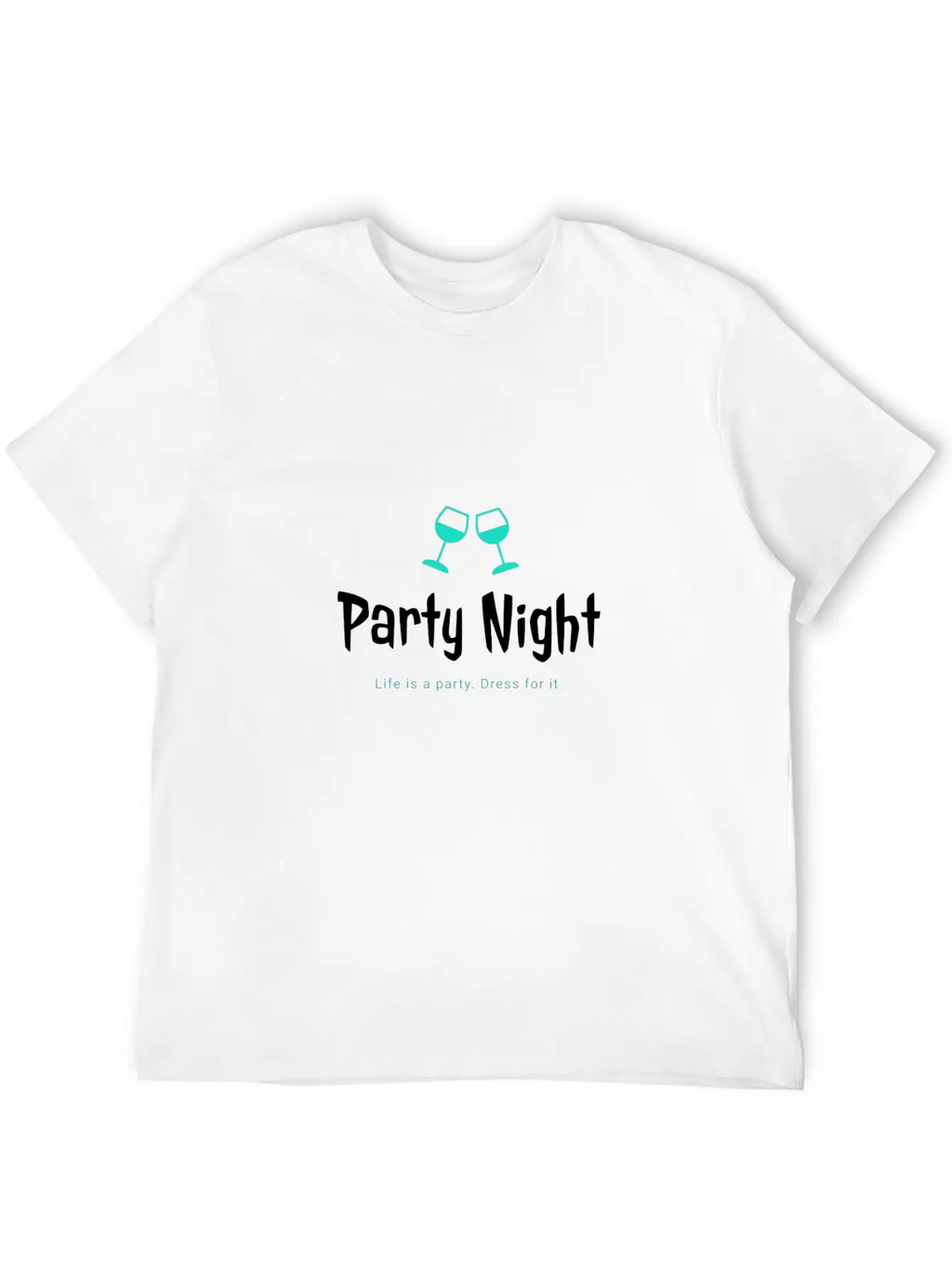 Party Night Casual Graphic T-Shirt – Simple And Comfortable Daily Wear