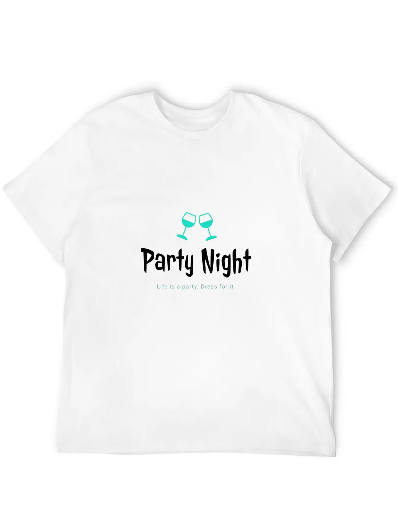 Party Night Casual Graphic T-Shirt – Simple And Comfortable Daily Wear