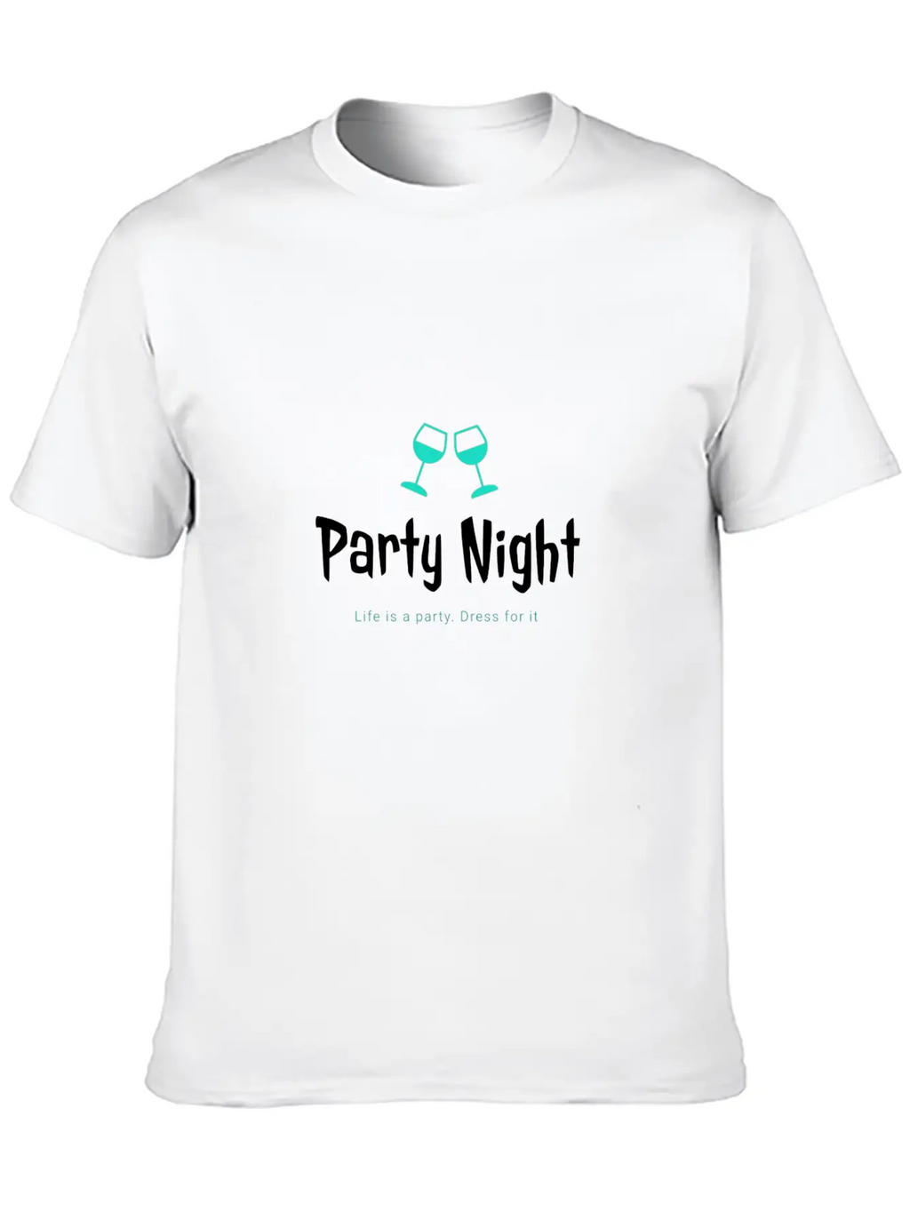 Party Night Casual Graphic T-Shirt – Simple And Comfortable Daily Wear