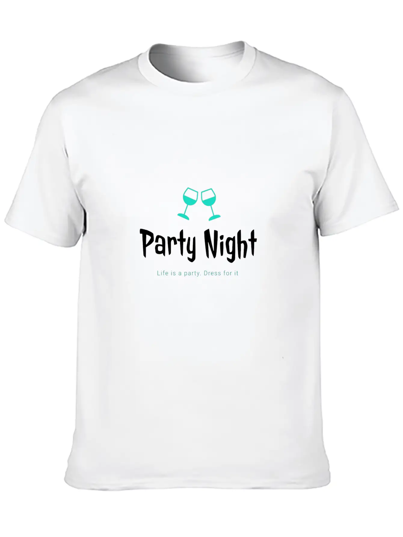 Party Night Casual Graphic T-Shirt – Simple And Comfortable Daily Wear