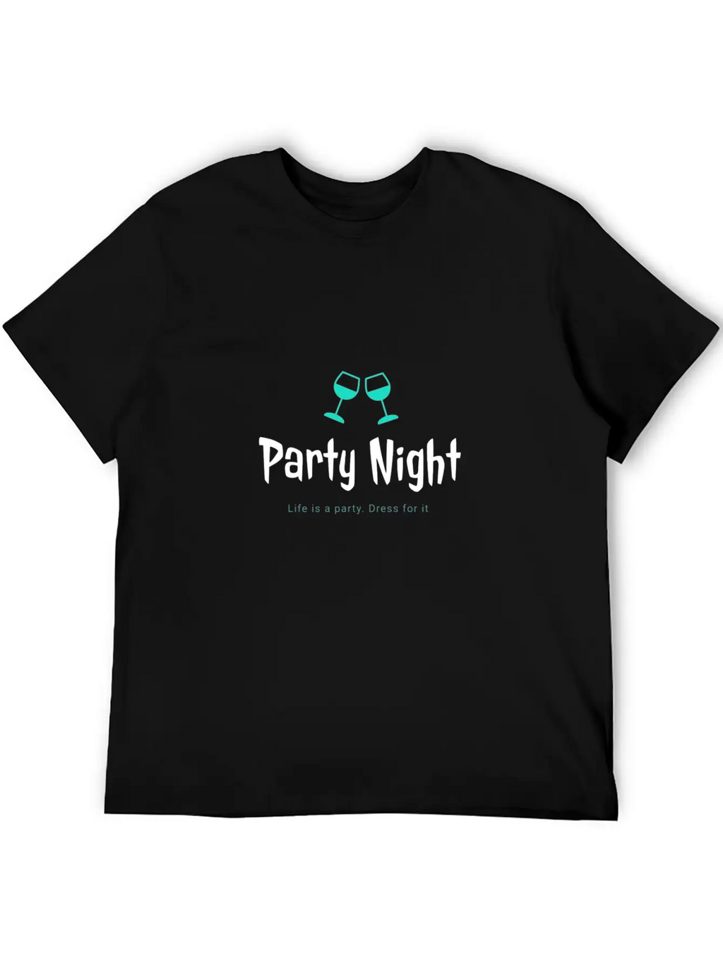 Party Night Casual Graphic T-Shirt – Simple And Comfortable Daily Wear