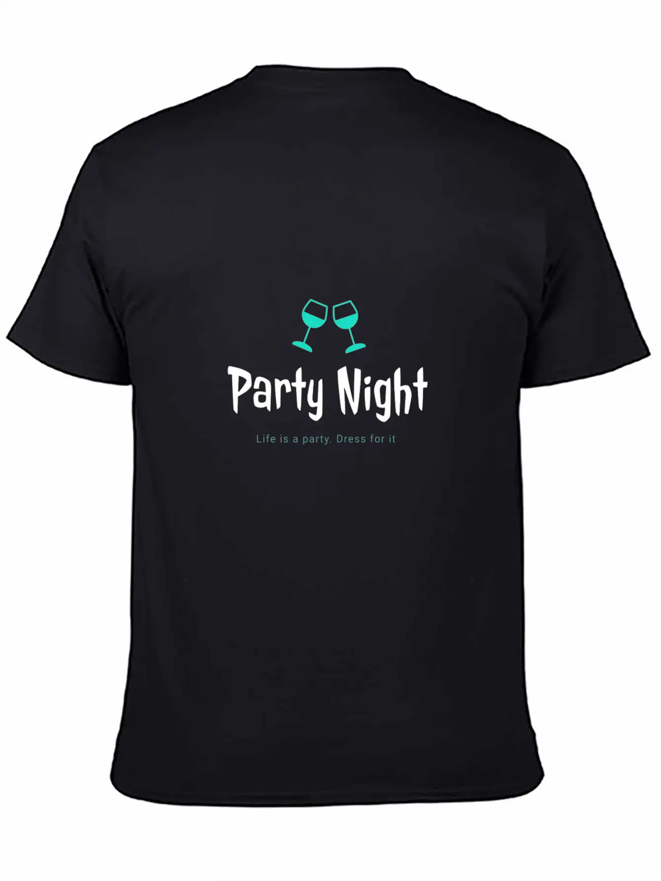 Party Night Casual Graphic T-Shirt – Simple And Comfortable Daily Wear