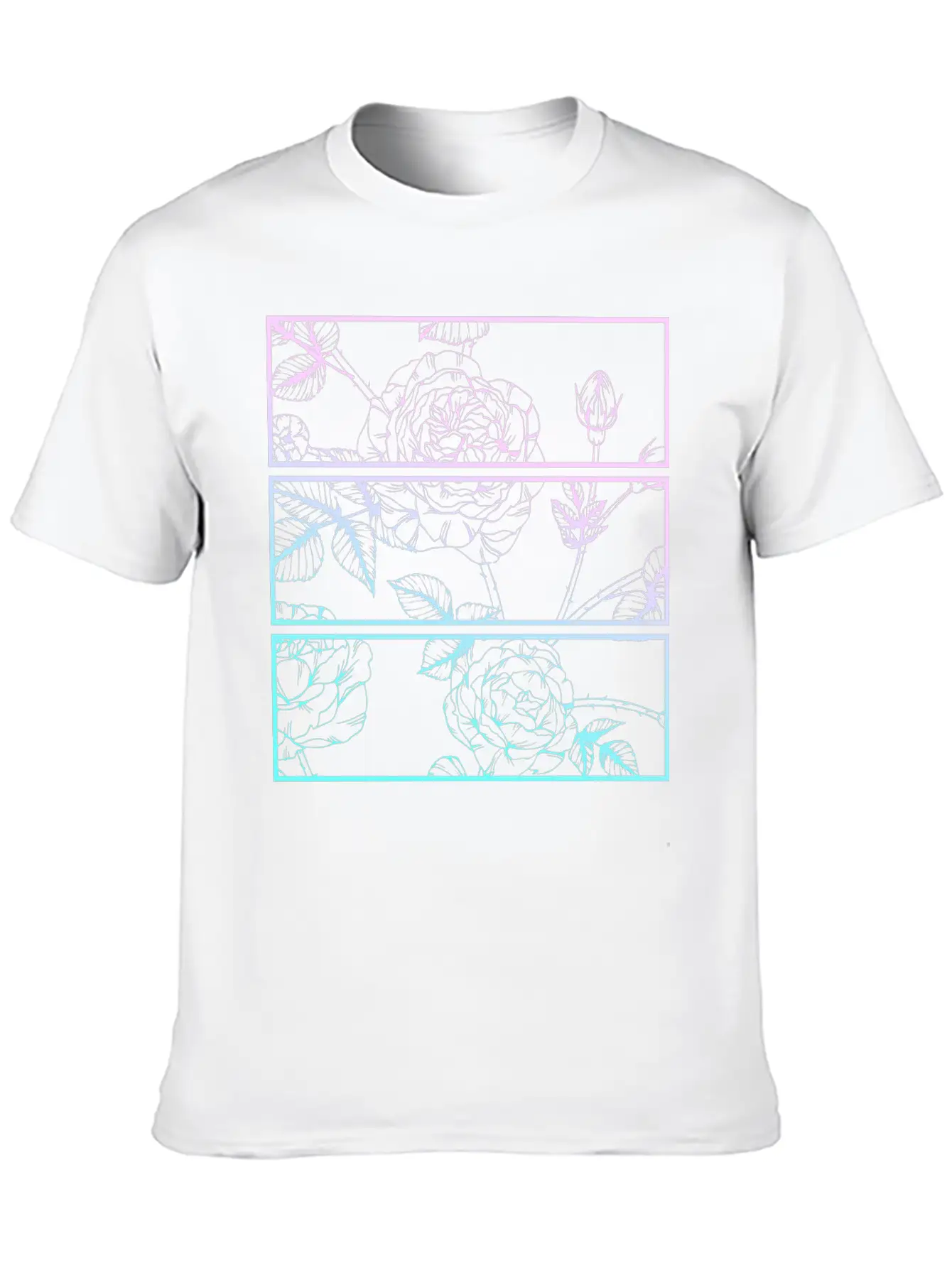Pastel Goth Flower Emo Aesthetic Clothes Rose Unisex Casual T-Shirt – Clean Design For Daily Comfort