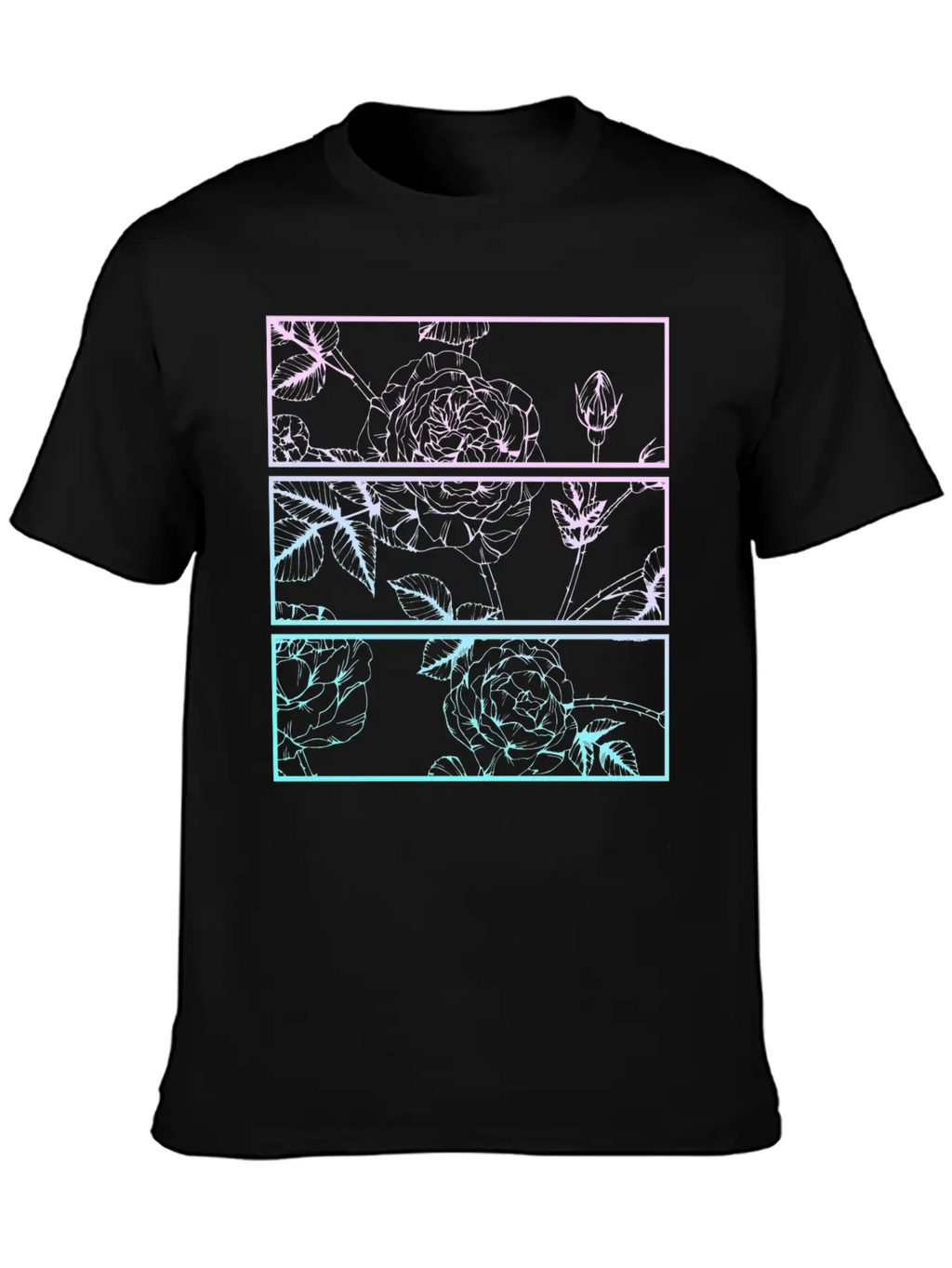 Pastel Goth Flower Emo Aesthetic Clothes Rose Unisex Casual T-Shirt – Clean Design For Daily Comfort