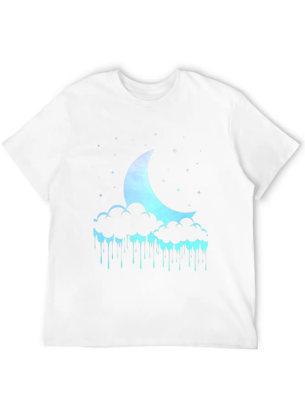 Pastel Goth Moon Aesthetic Unisex Casual T-Shirt – Clean Design For Daily Comfort