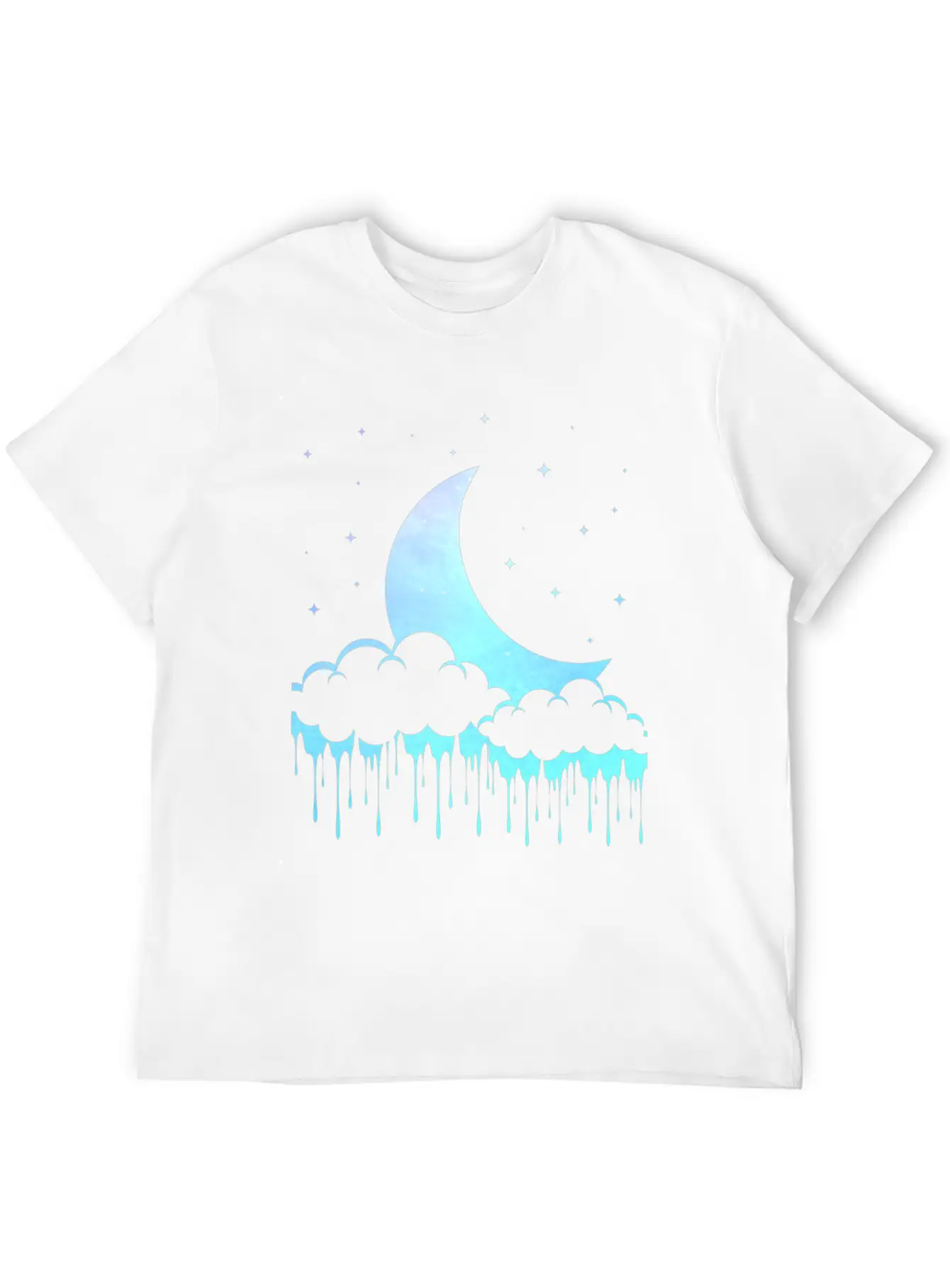 Pastel Goth Moon Aesthetic Unisex Casual T-Shirt – Clean Design For Daily Comfort