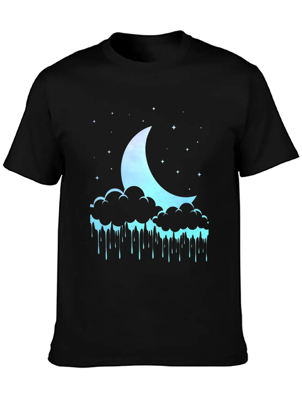 Pastel Goth Moon Aesthetic Unisex Casual T-Shirt – Clean Design For Daily Comfort