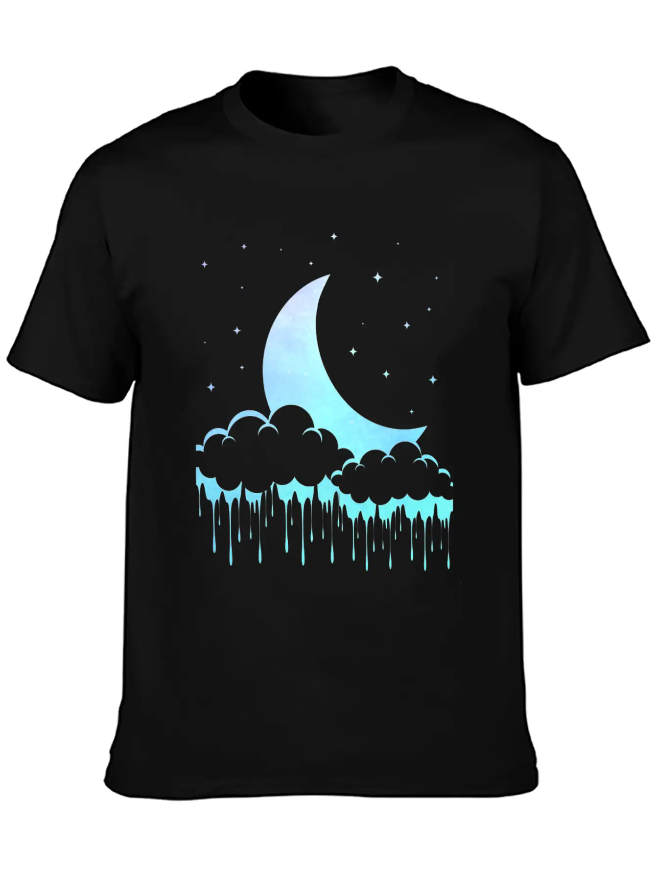 Pastel Goth Moon Aesthetic Unisex Casual T-Shirt – Clean Design For Daily Comfort