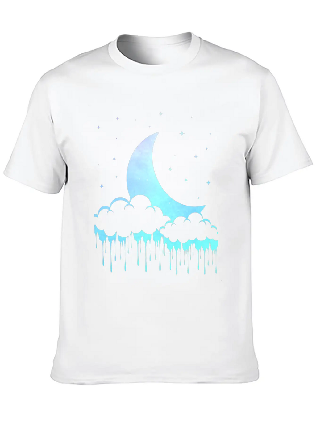 Pastel Goth Moon Aesthetic Unisex Casual T-Shirt – Clean Design For Daily Comfort