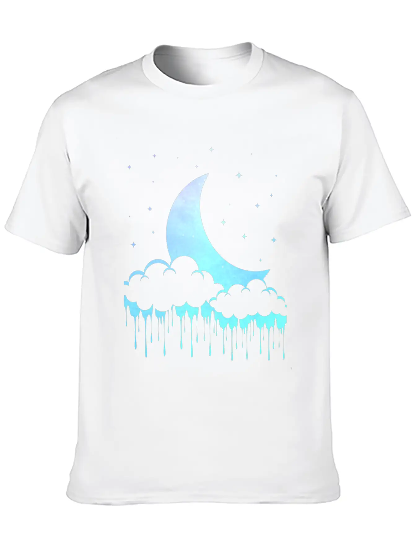 Pastel Goth Moon Aesthetic Unisex Casual T-Shirt – Clean Design For Daily Comfort
