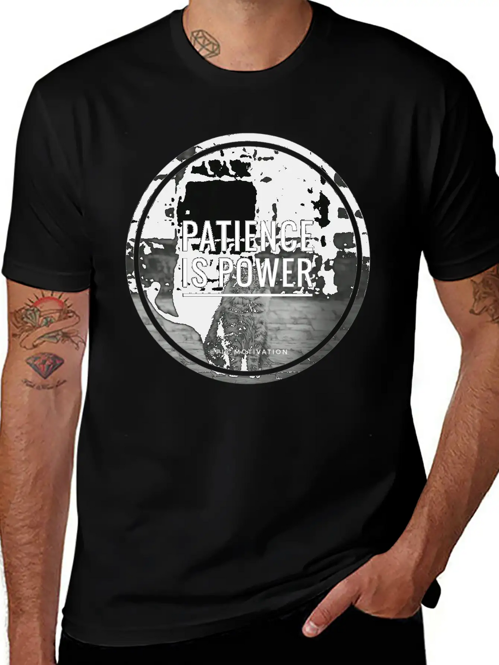 Patience Is Power Unisex Casual T-Shirt – Clean Design For Daily Comfort