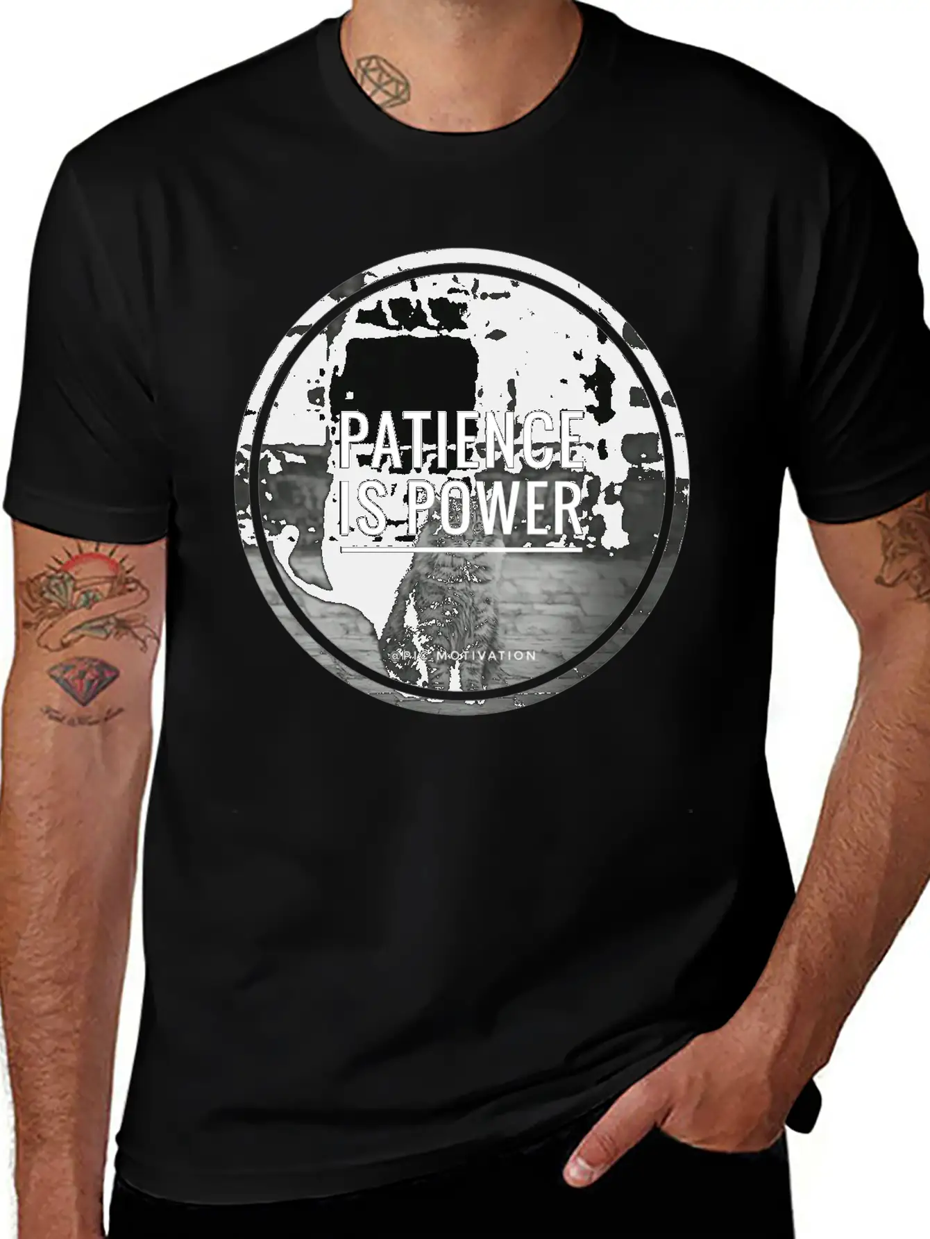 Patience Is Power Unisex Casual T-Shirt – Clean Design For Daily Comfort