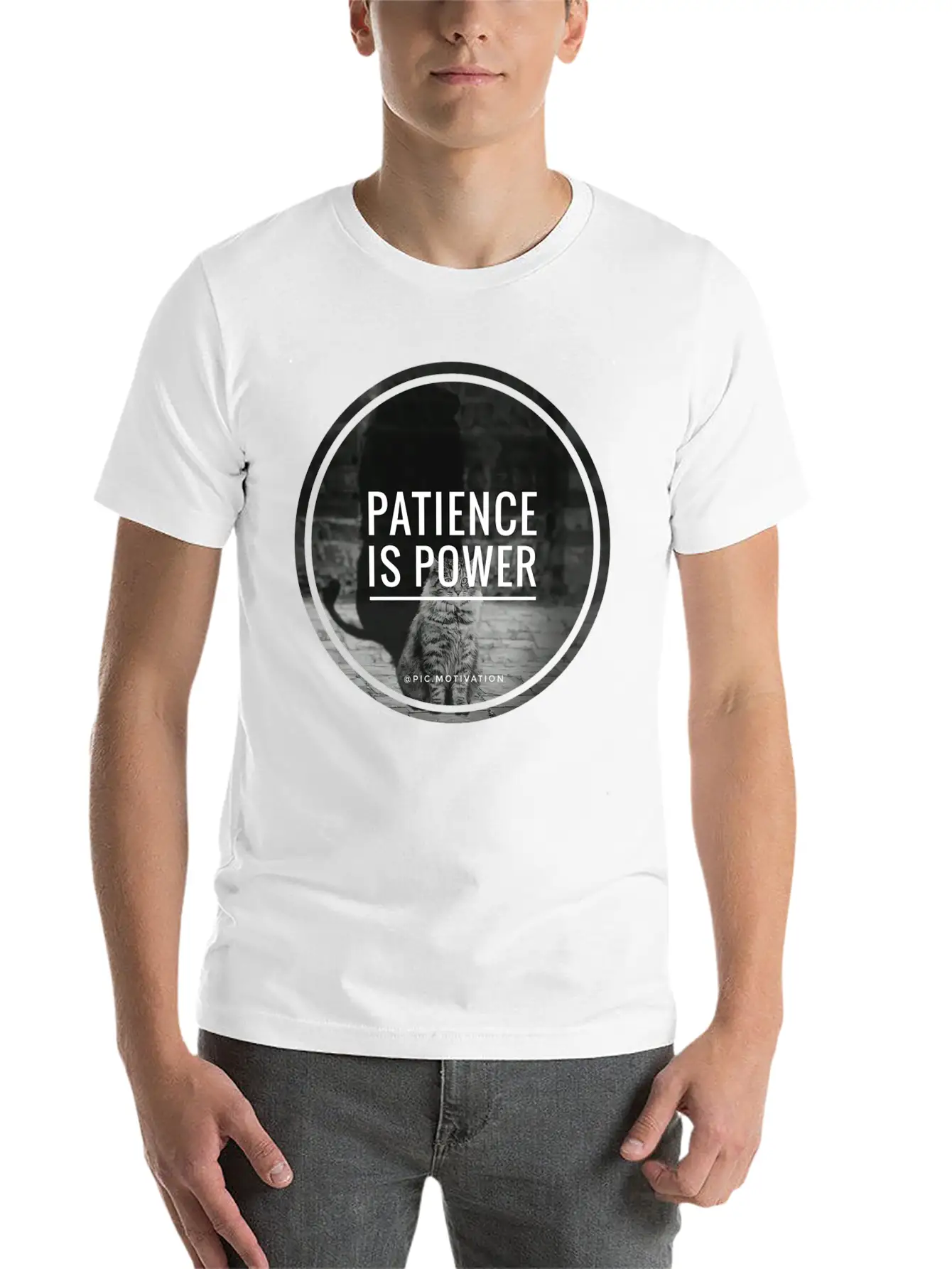 Patience Is Power Unisex Casual T-Shirt – Clean Design For Daily Comfort