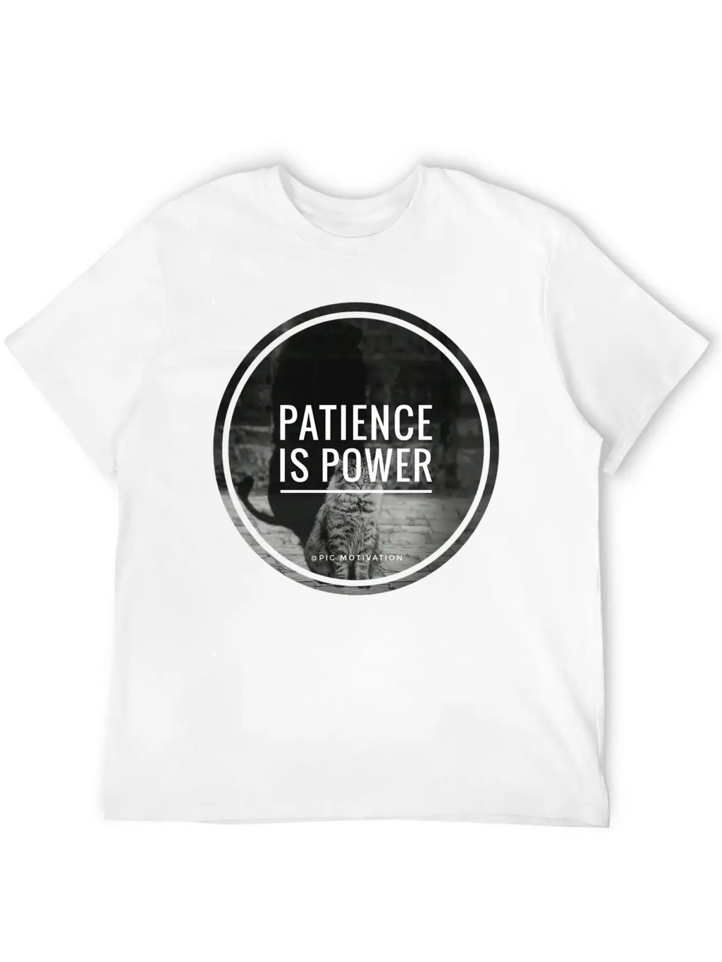 Patience Is Power Unisex Casual T-Shirt – Clean Design For Daily Comfort