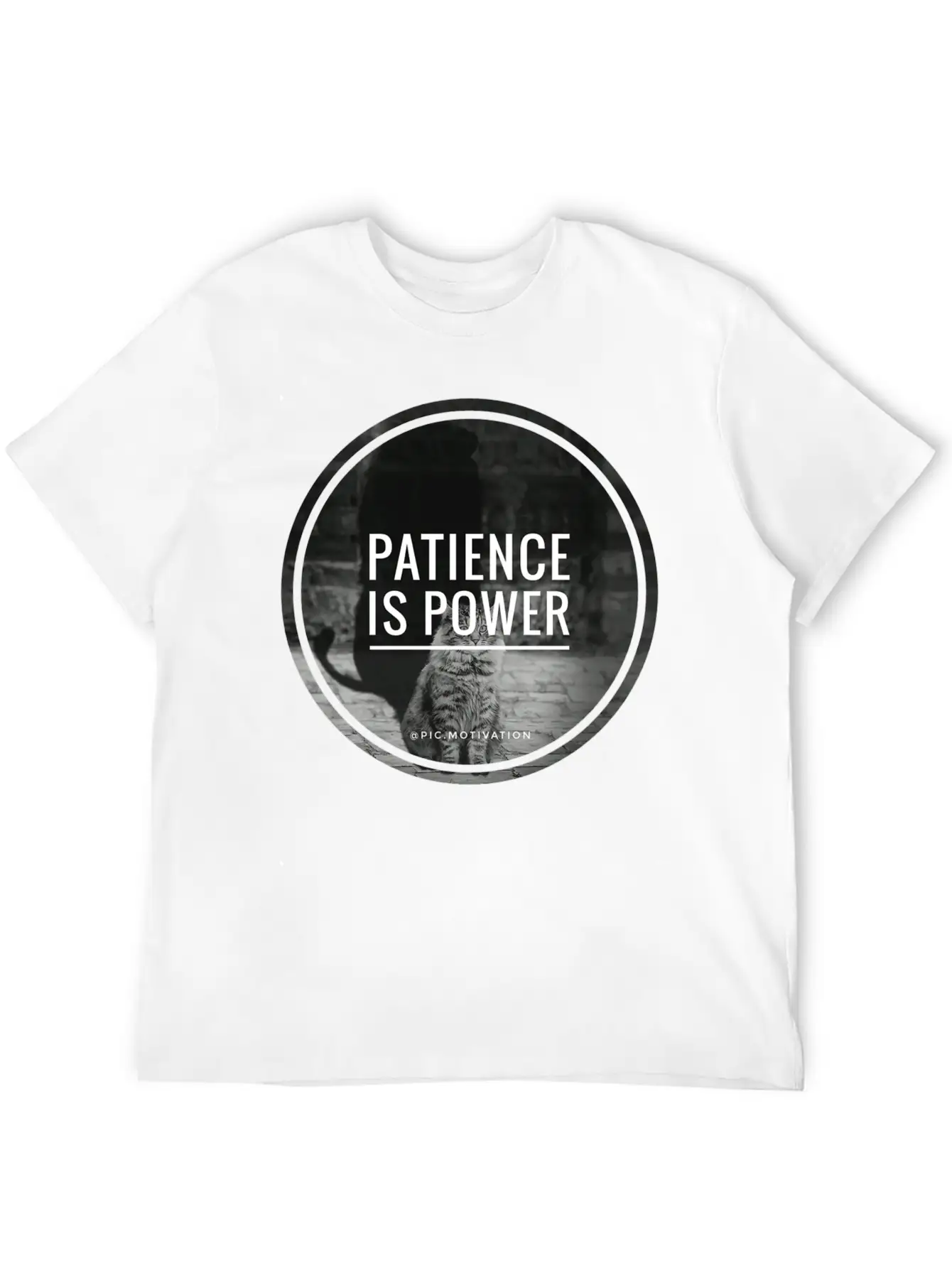 Patience Is Power Unisex Casual T-Shirt – Clean Design For Daily Comfort