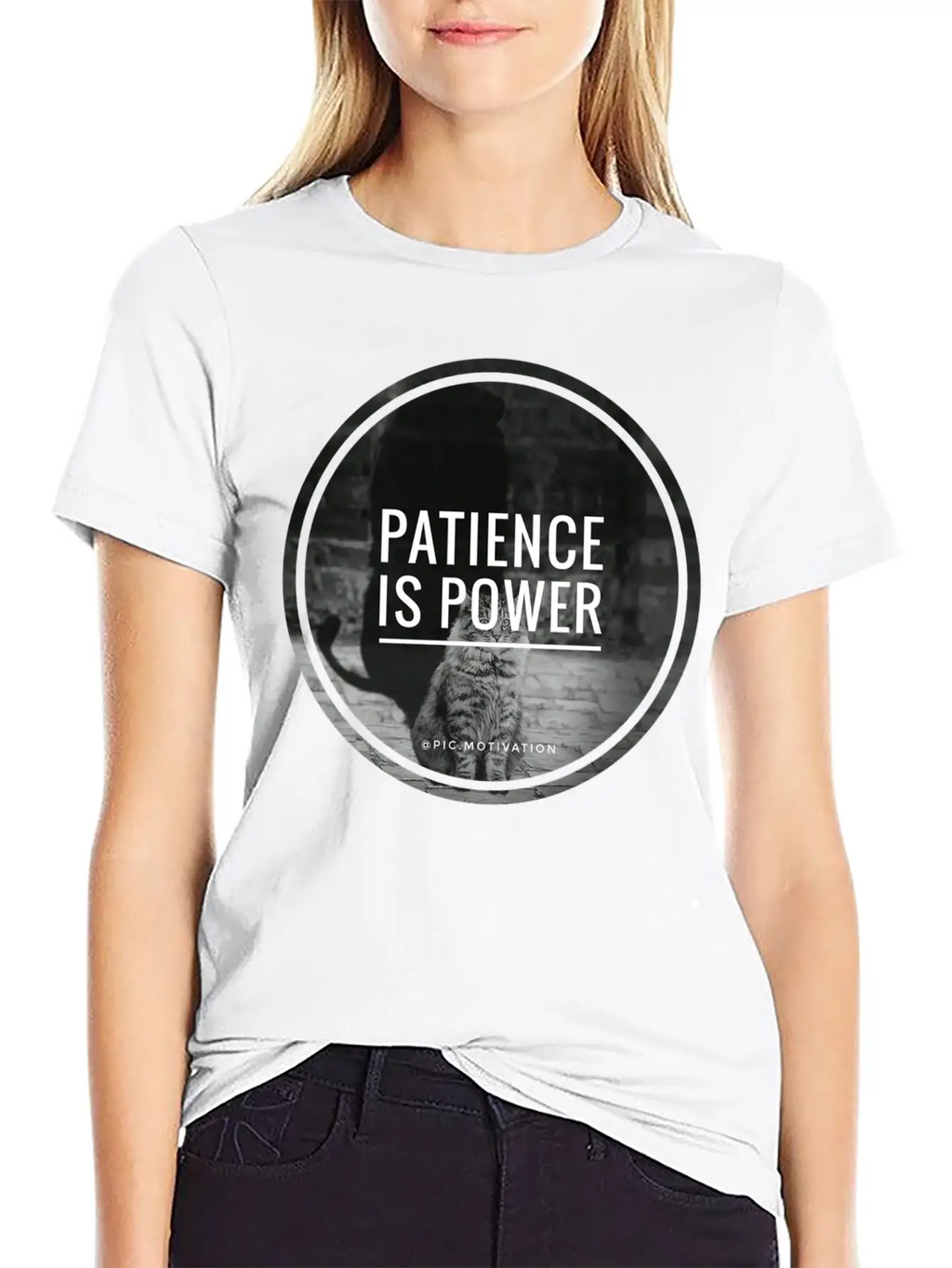 Patience Is Power Unisex Casual T-Shirt – Clean Design For Daily Comfort