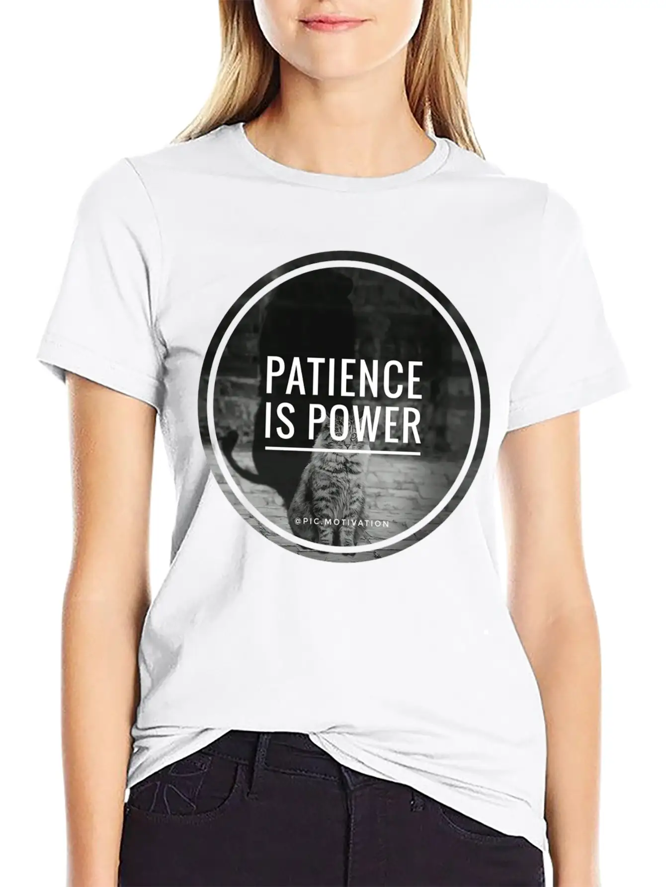 Patience Is Power Unisex Casual T-Shirt – Clean Design For Daily Comfort